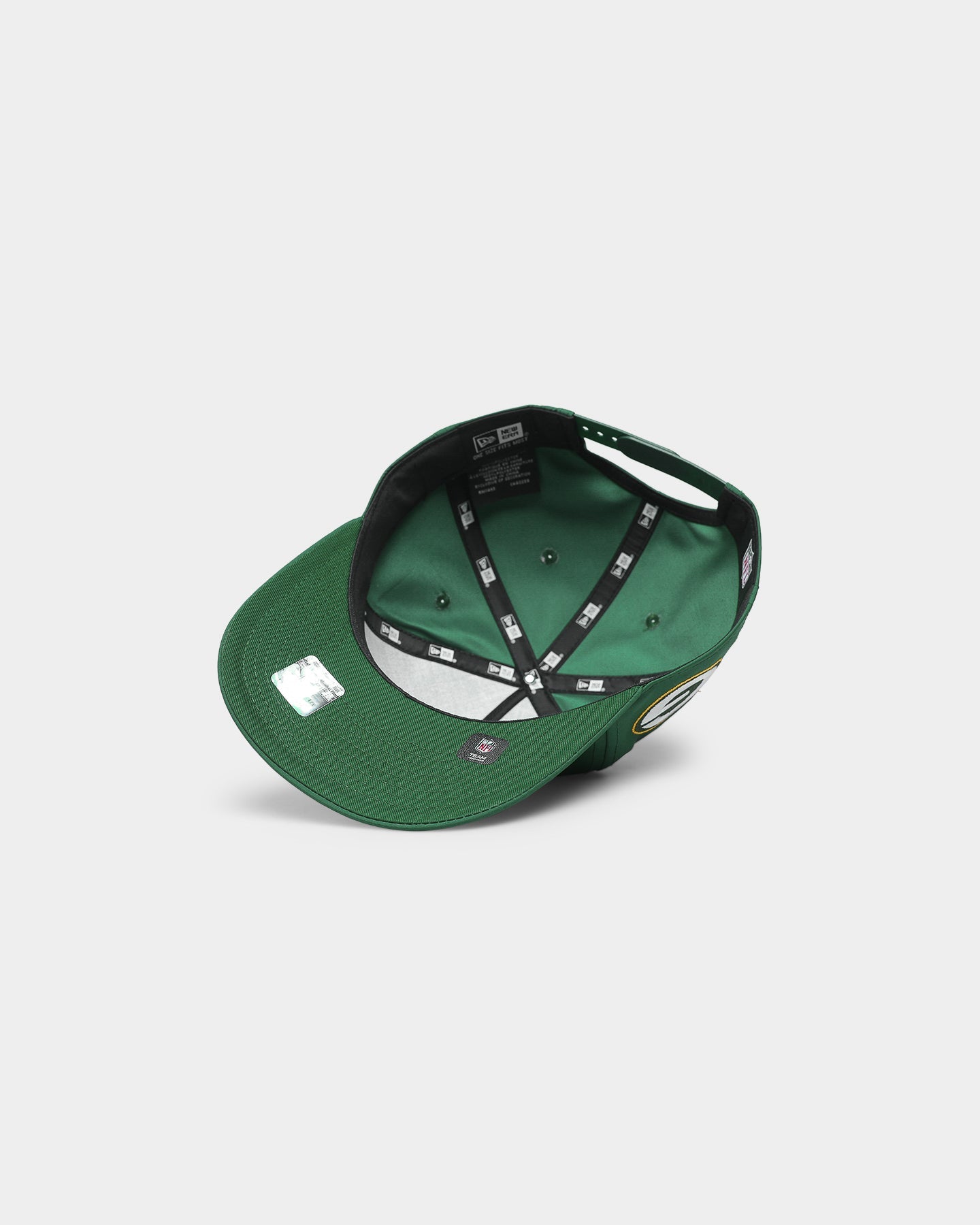 New Era Green Bay Packers 'Team Script' Prolight Old Golfer Snapback Original Team Colours