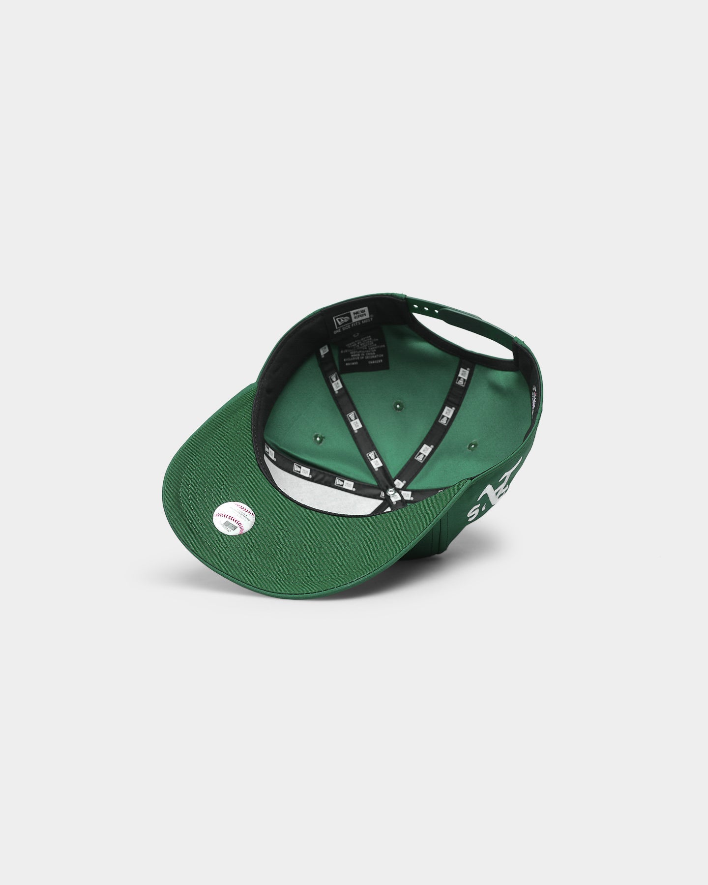 New Era Oakland Athletics 'Team Script' Prolight Old Golfer Snapback Original Team Colours