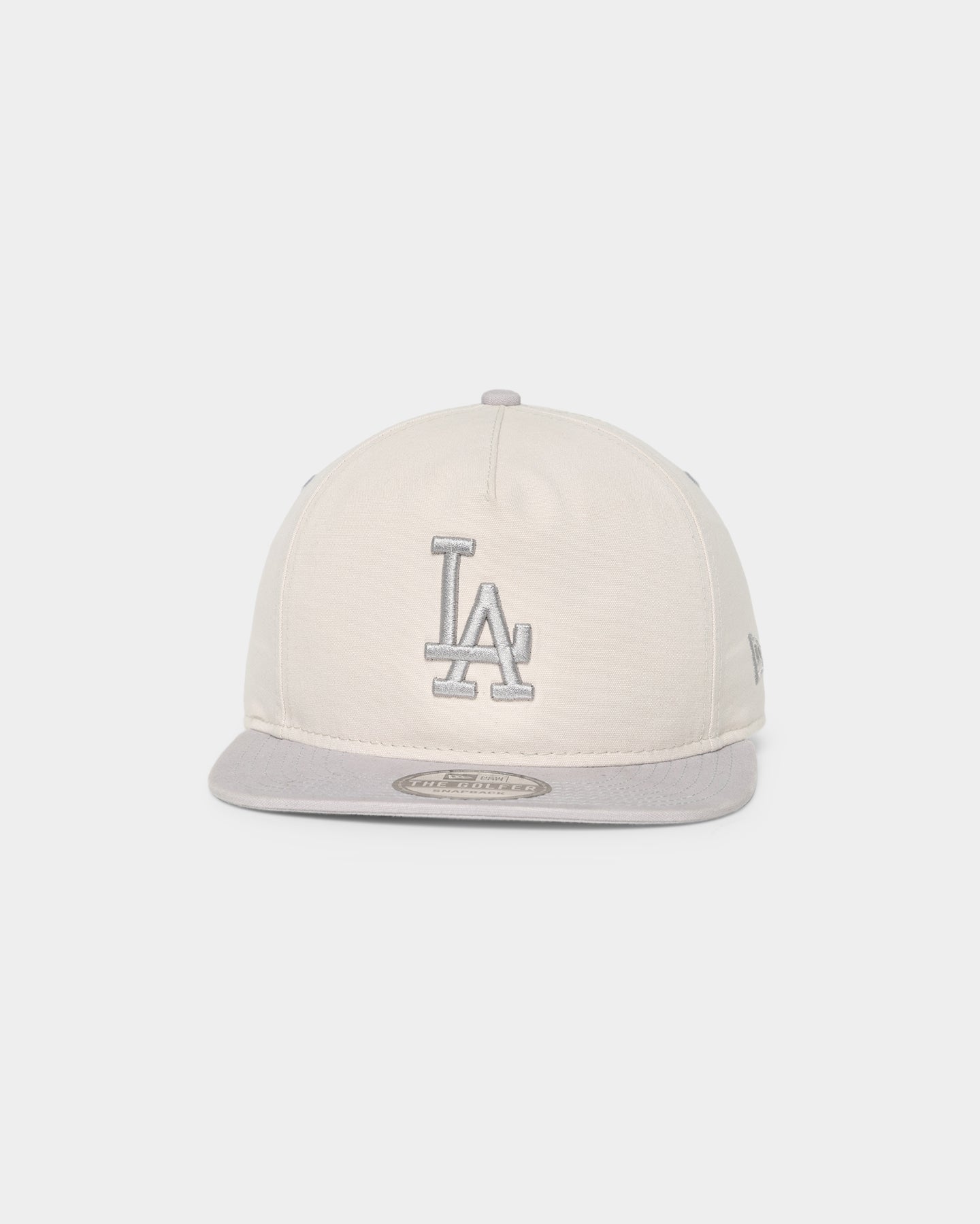 New Era Los Angeles Dodgers Golfer Snapback Stone/Grey