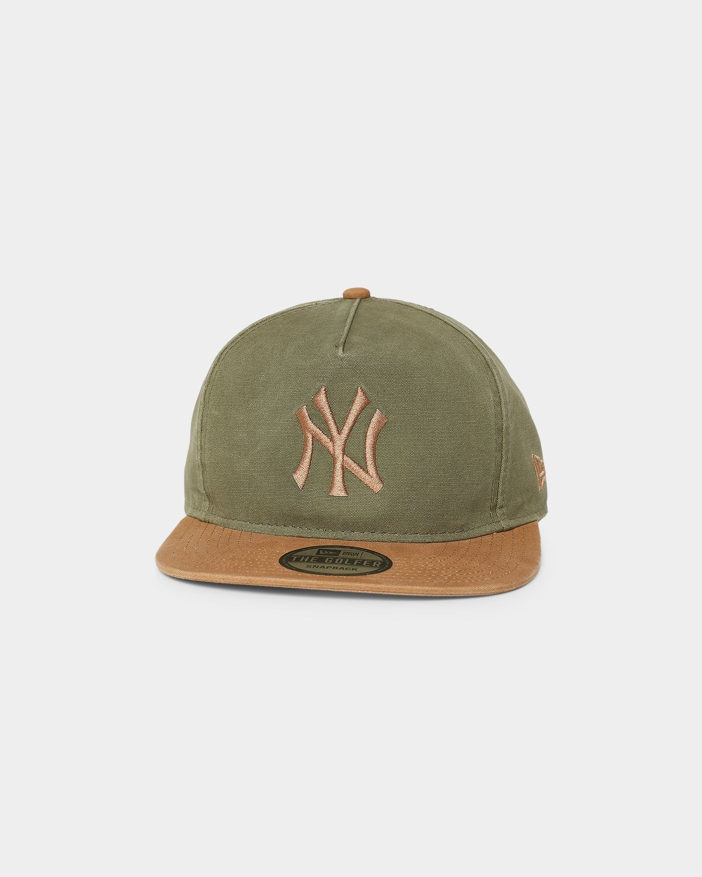 New Era New York Yankees Golfer Snapback Green/Peanut