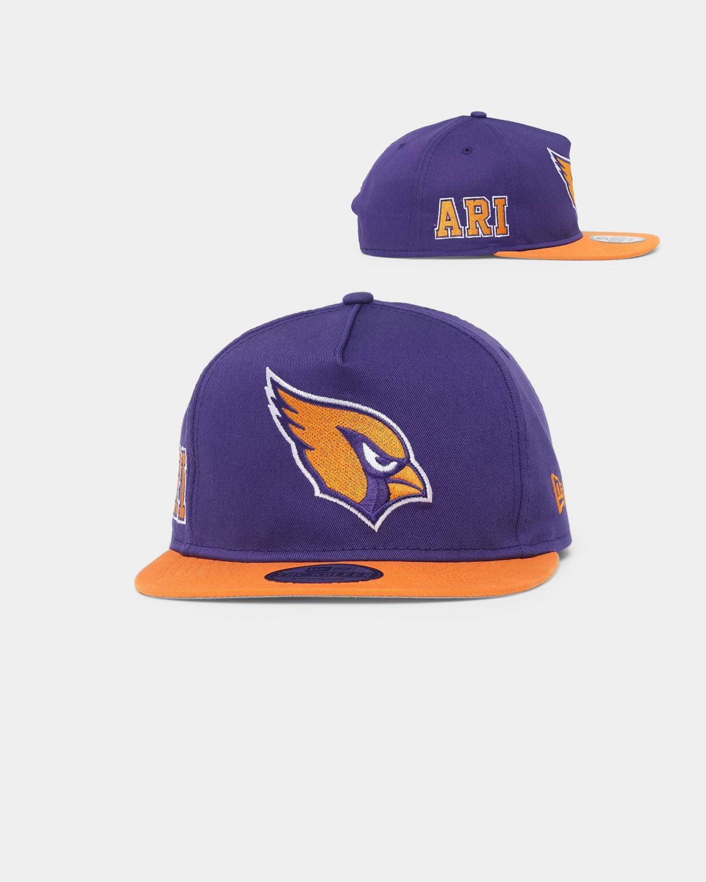 New Era Arizona Cardinals "Purple Valley" Old Golfer Snapback Purple/Orange