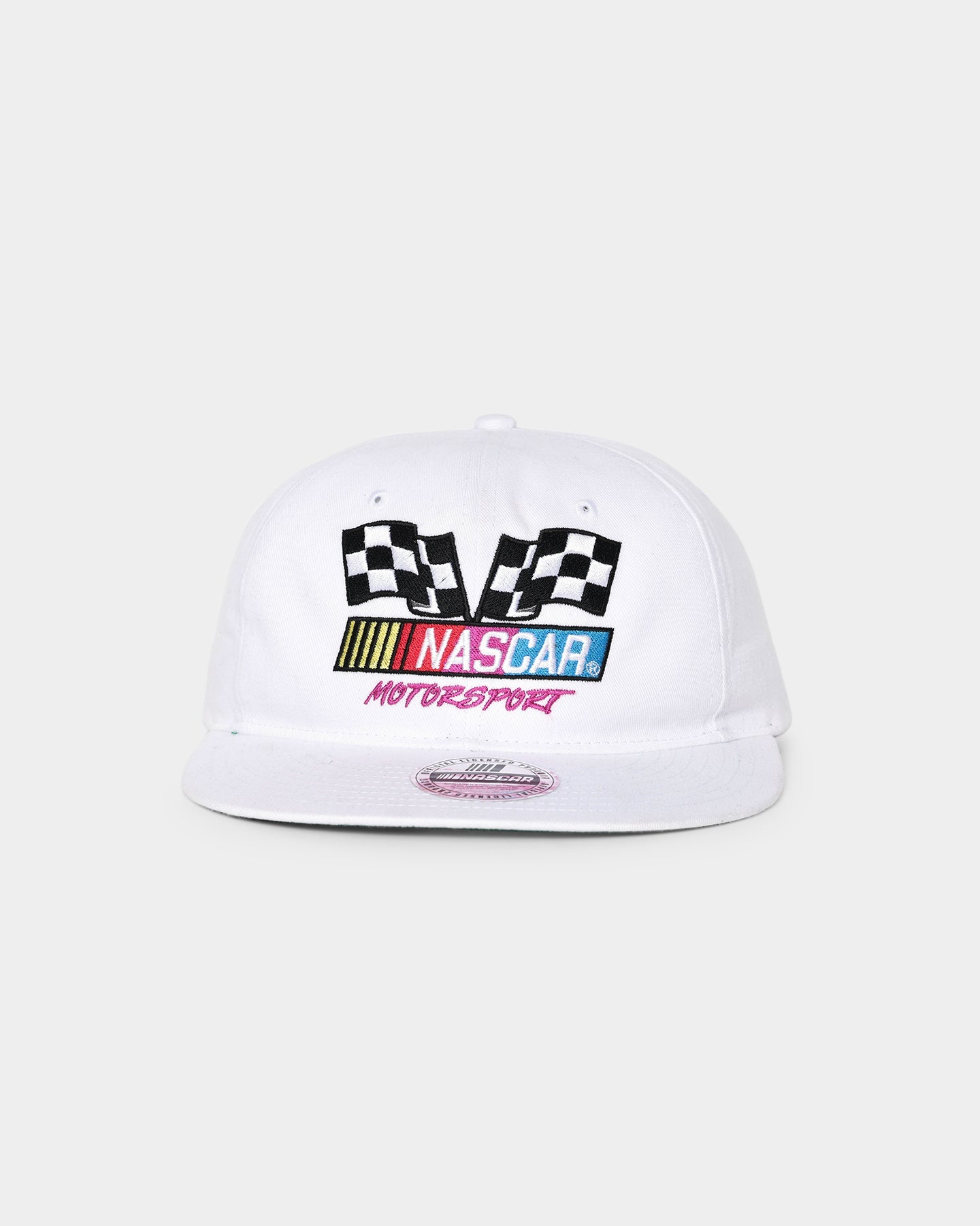 NASCAR Daytona Motorsport Golfer Snapback Vintage White