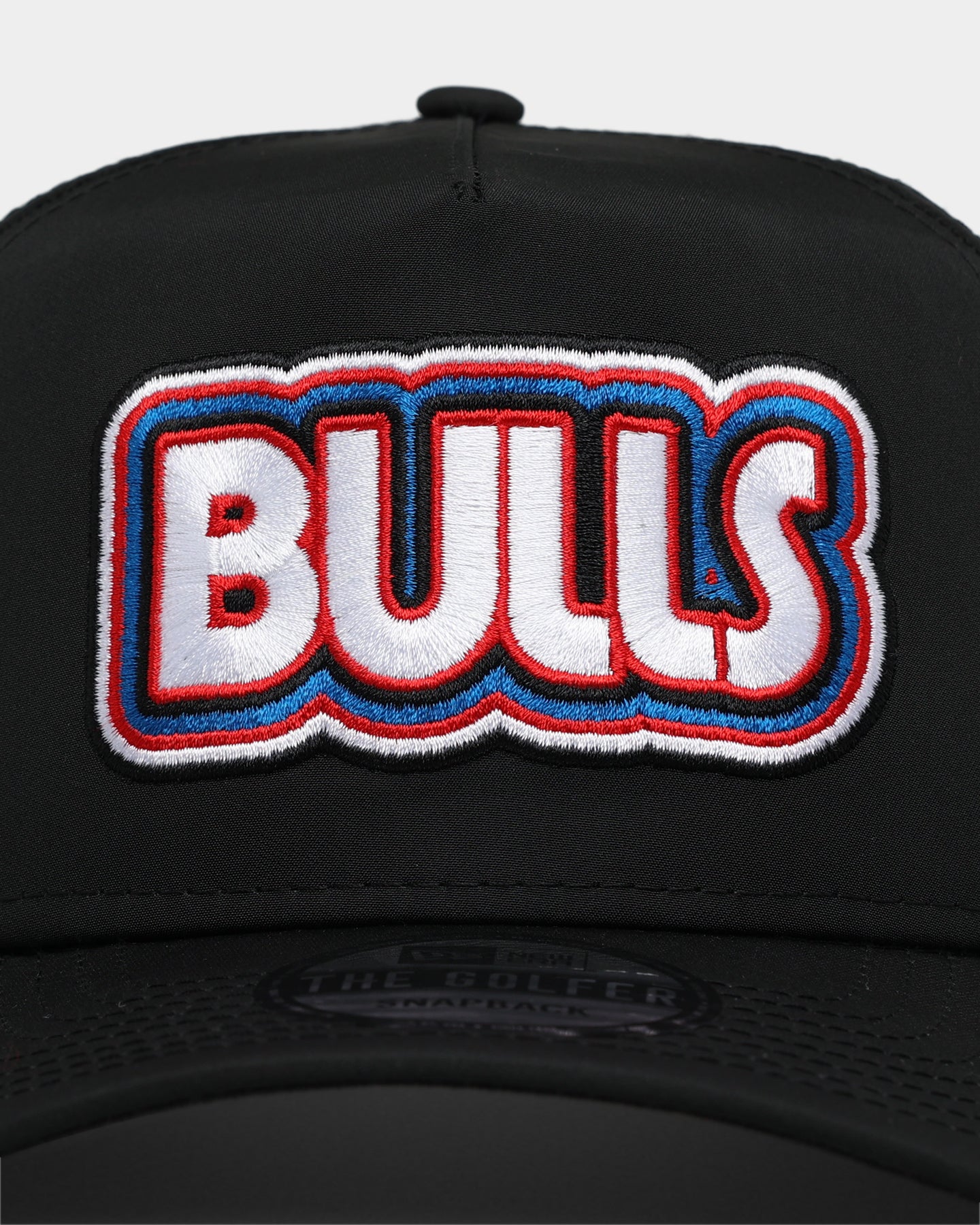 New Era Chicago Bulls 'Retro Black Prolight' Golfer Snapback Black