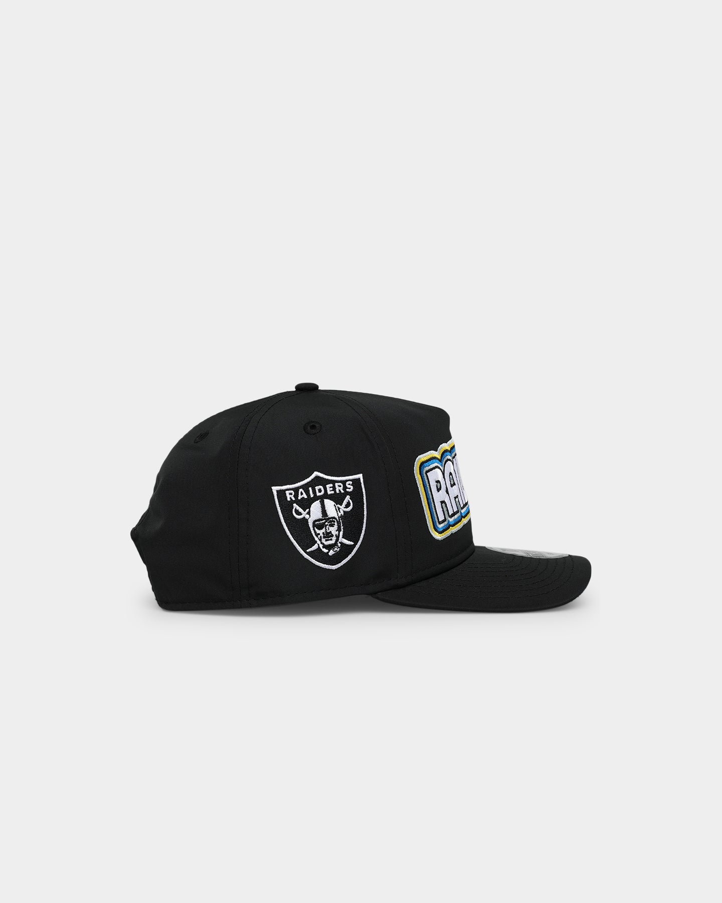 New Era Las Vegas Raiders 'Retro Black Prolight' Golfer Snapback Black