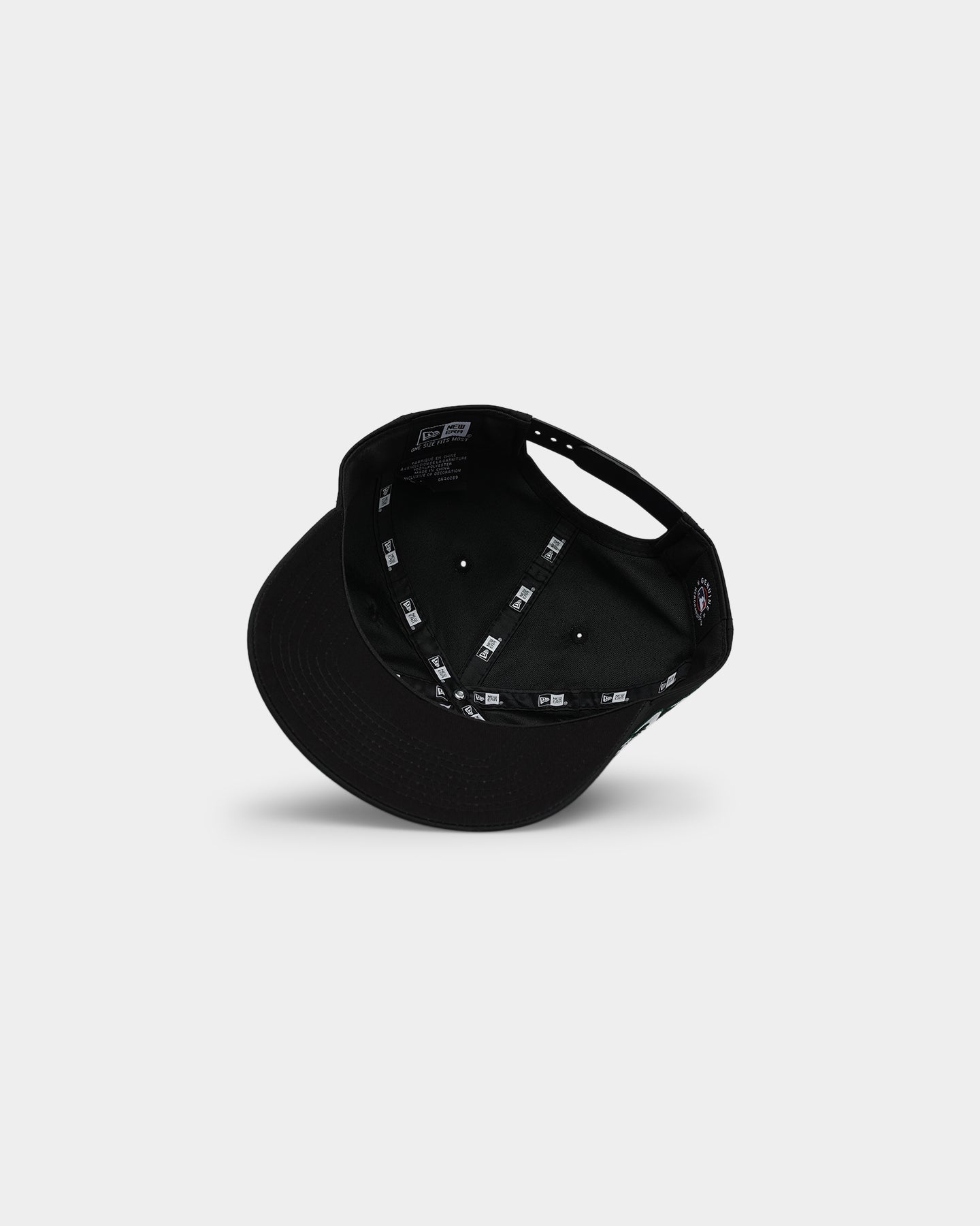 New Era Oakland Athletics 'Retro Black Prolight' Golfer Snapback Black