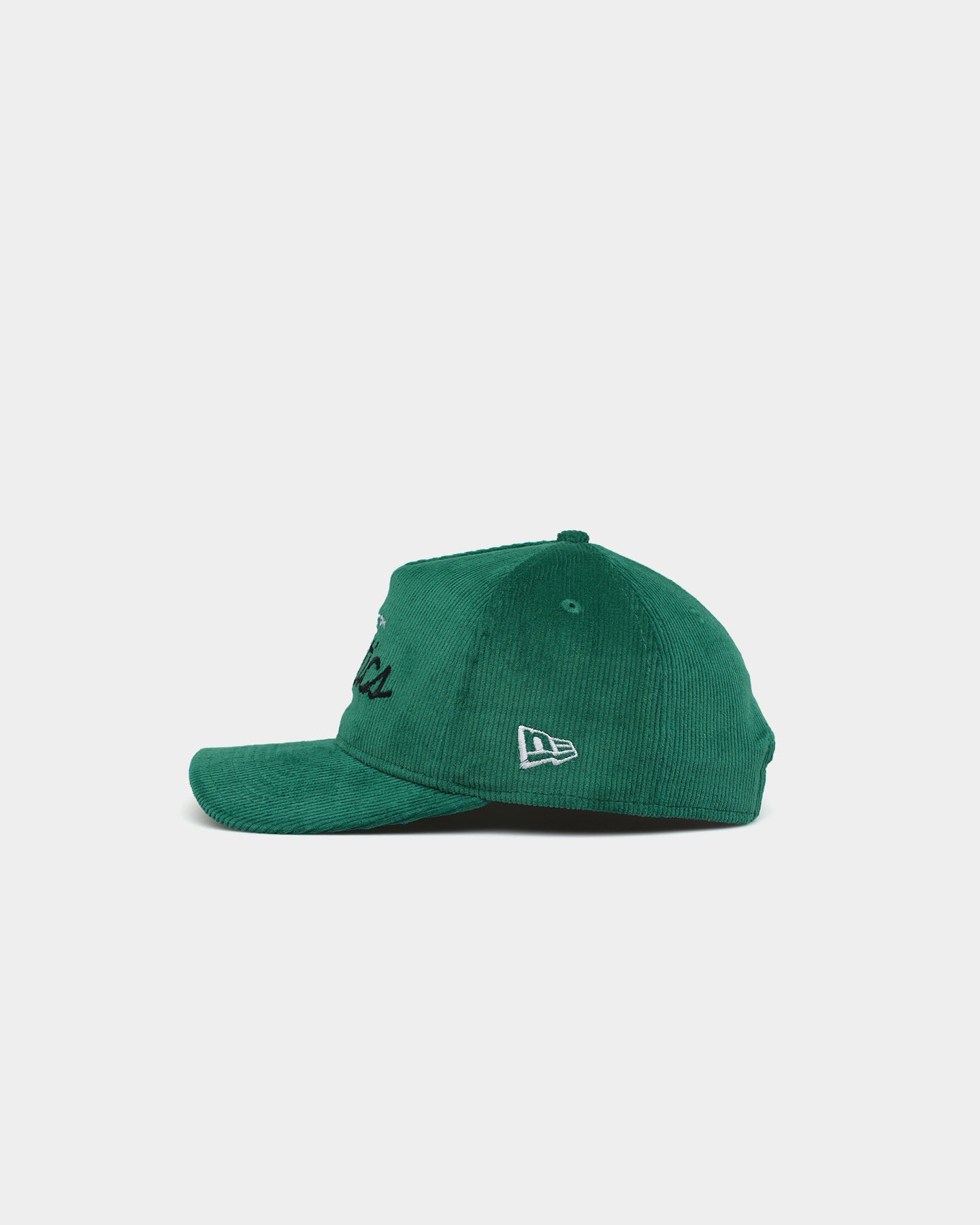 New Era Boston Celtics 'OG Team Script' Corduroy Golfer Snapback Original Team Colours