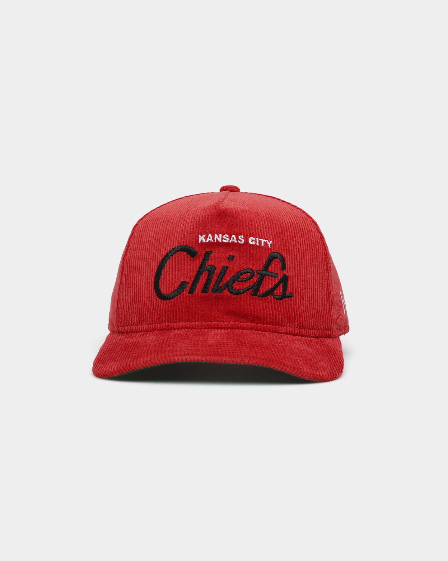 New Era Kansas City Chiefs 'OG Team Script' Corduroy Golfer Snapback Original Team Colours