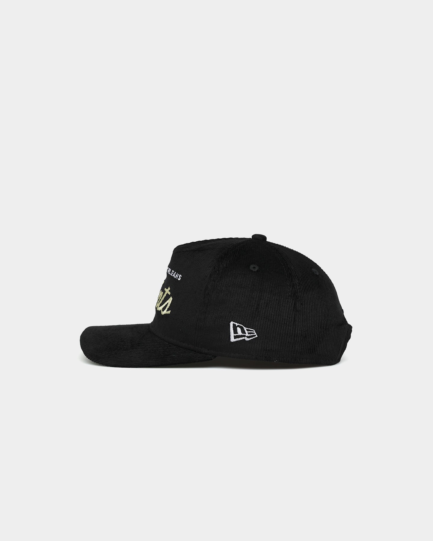 New Era New Orleans Saints 'OG Team Script' Corduroy Golfer Snapback Original Team Colours