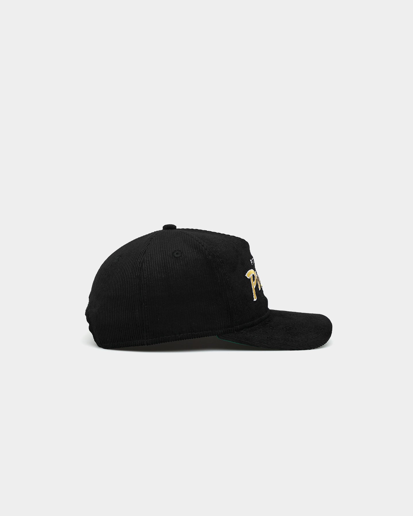 New Era Pittsburgh Pirates 'OG Team Script' Corduroy Golfer Snapback Original Team Colours