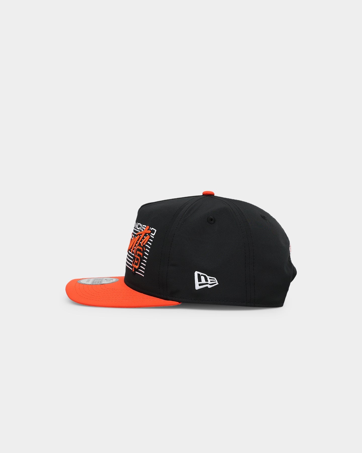 New Era San Francisco Giants 'Retro Block Script' Golfer Snapback Black