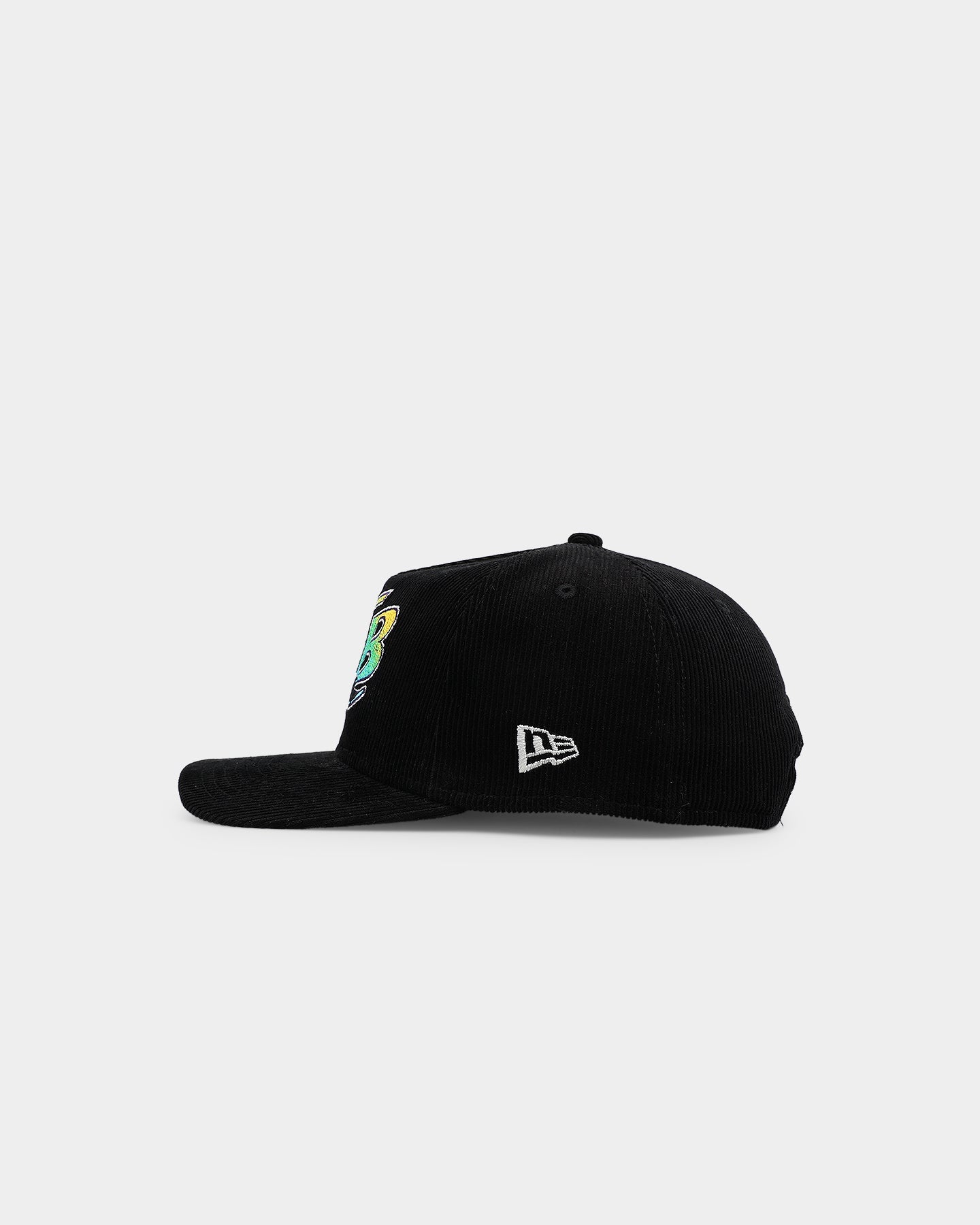 New Era Tampa Bay Rays 'Throwback Corduroy' Golfer Snapback Black
