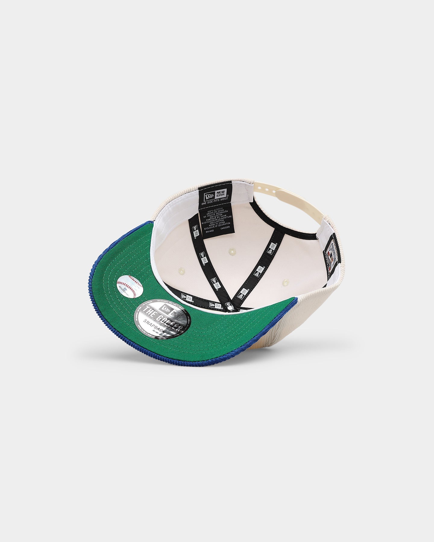 New Era Toronto Blue Jays 'Throwback Corduroy' Golfer Snapback White