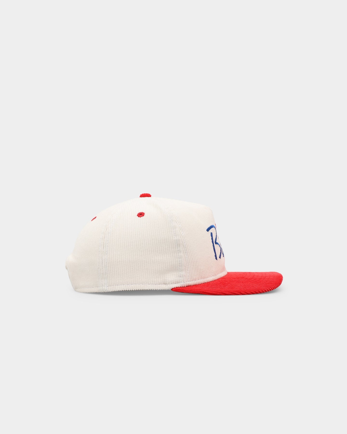 New Era Buffalo Bills 'Chrome Corduroy Throwback Script' Golfer Snapback Chrome White