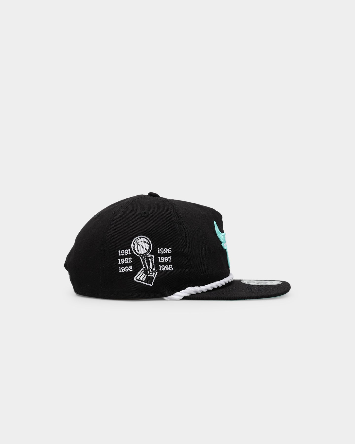 New Era Chicago Bulls 'Black Cool Mint Golfer Collection' Golfer Snapback Black/Mint
