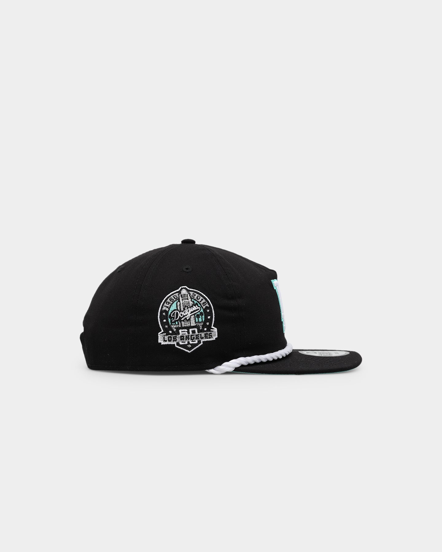 New Era Los Angeles Dodgers 'Black Cool Mint Golfer Collection' Golfer Snapback Black/Mint