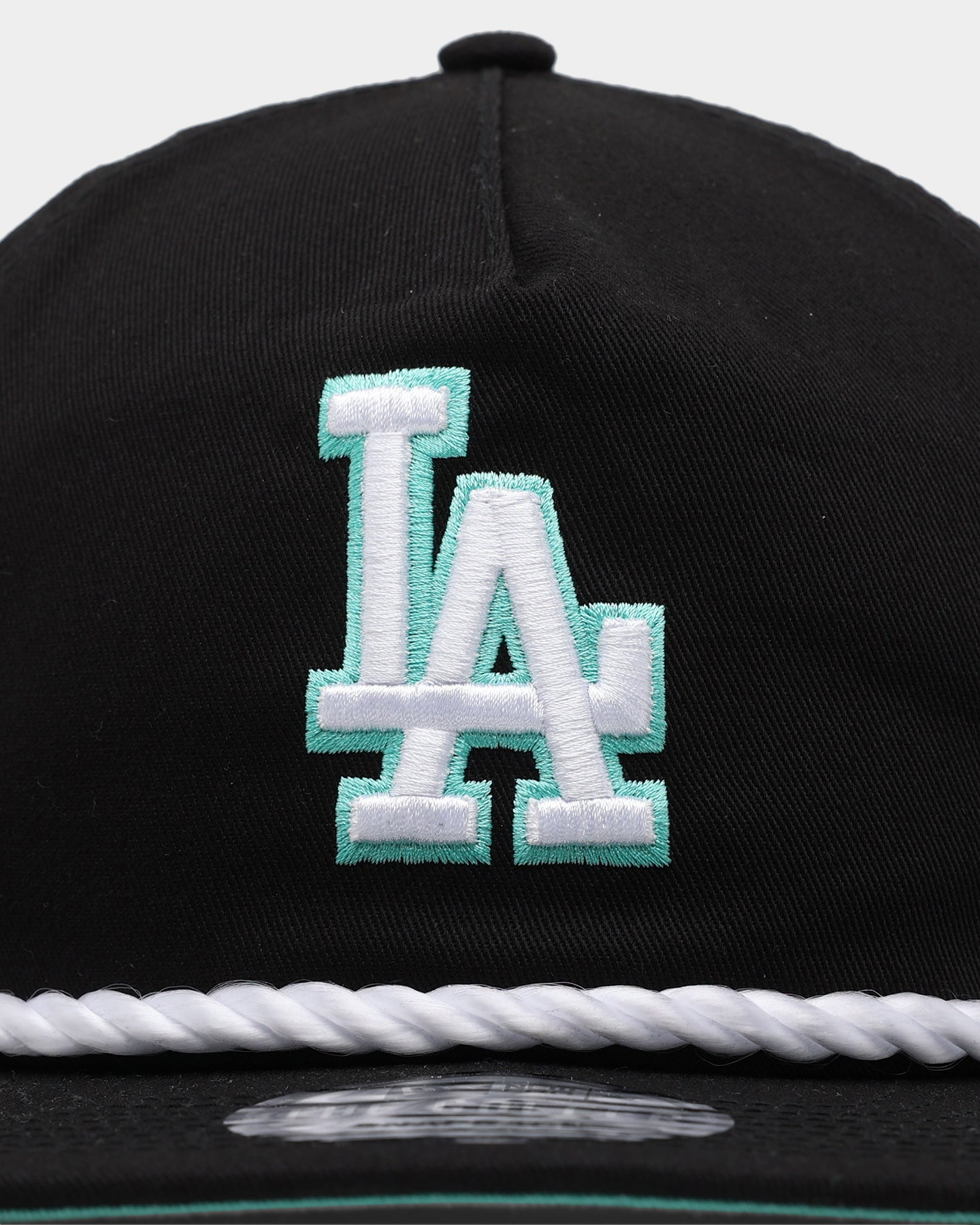 New Era Los Angeles Dodgers 'Black Cool Mint Golfer Collection' Golfer Snapback Black/Mint