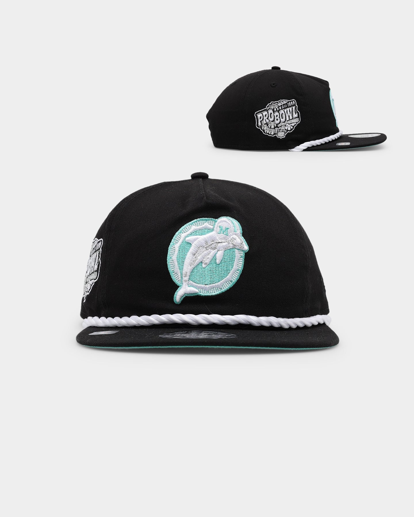 New Era Miami Dolphins 'Black Cool Mint Golfer Collection' Golfer Snapback Black/Mint