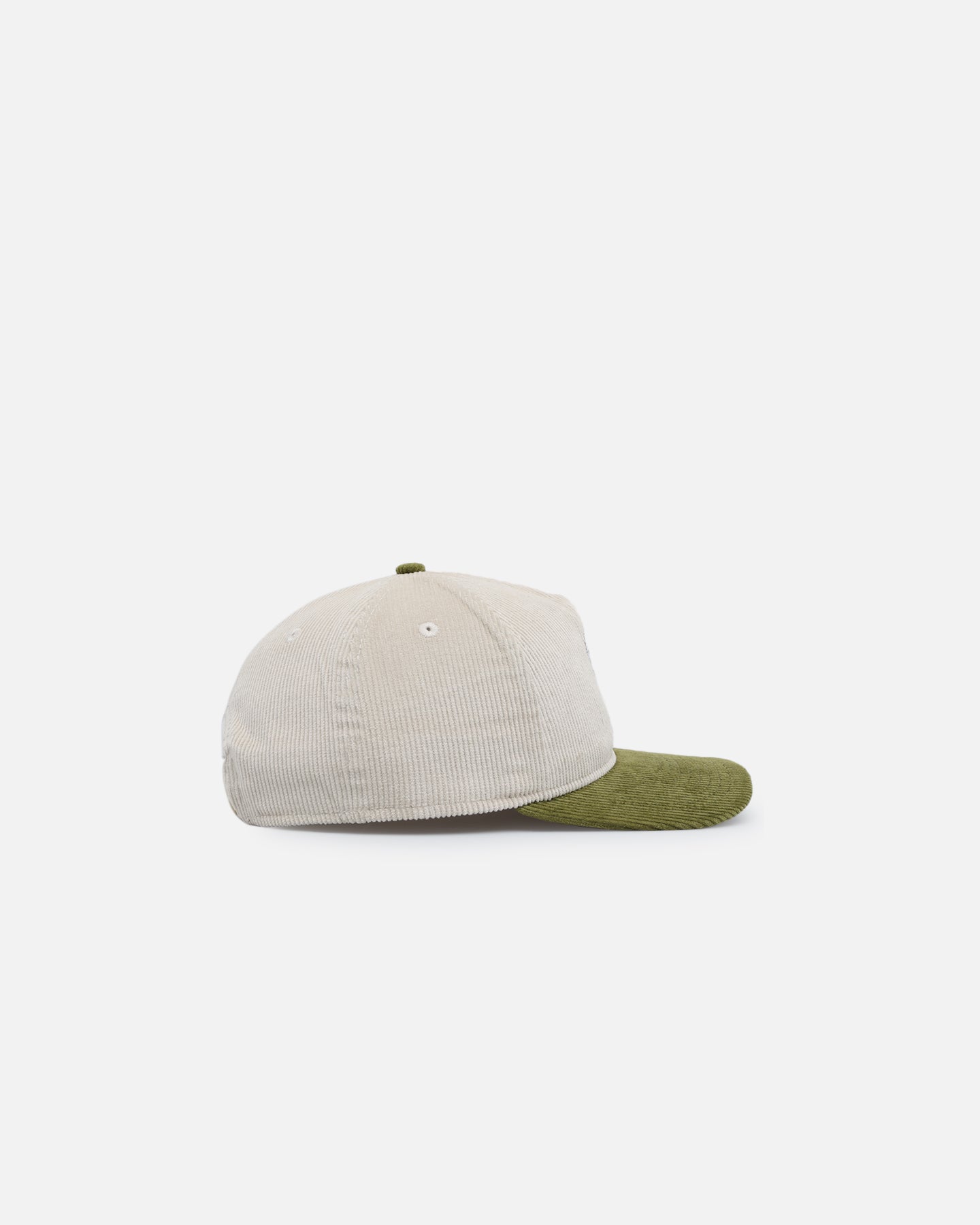 New Era Philadelphia Phillies 'Dusty Olive Corduroy' Golfer Pre-Curved Snapback Green Med