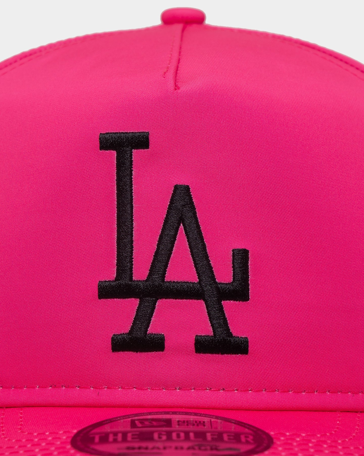 New Era Los Angeles Dodgers 'Citrus Glow' Prolight Golfer Snapback Neon Pink
