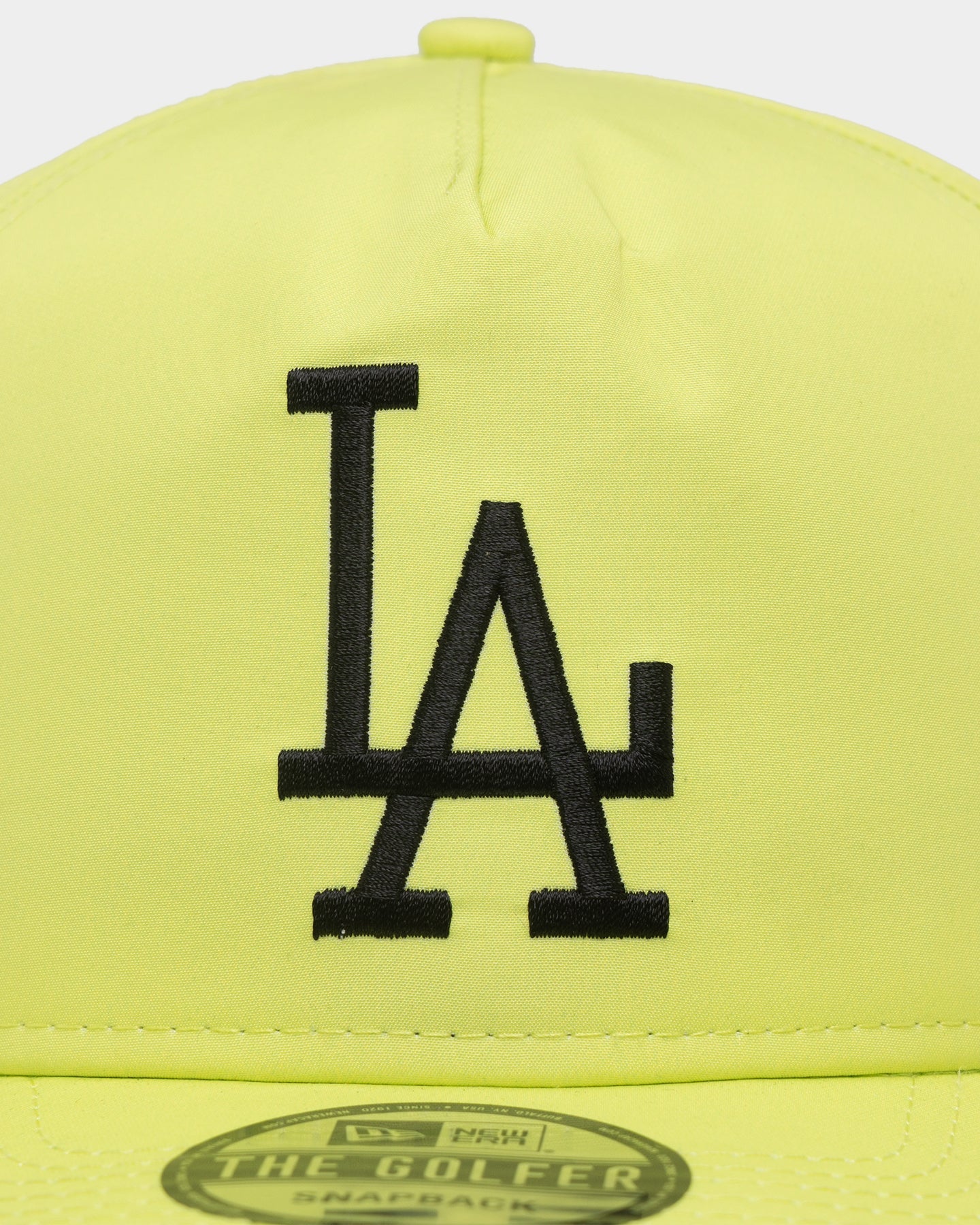 New Era Los Angeles Dodgers 'Citrus Glow' Prolight Golfer Snapback Neon Yellow