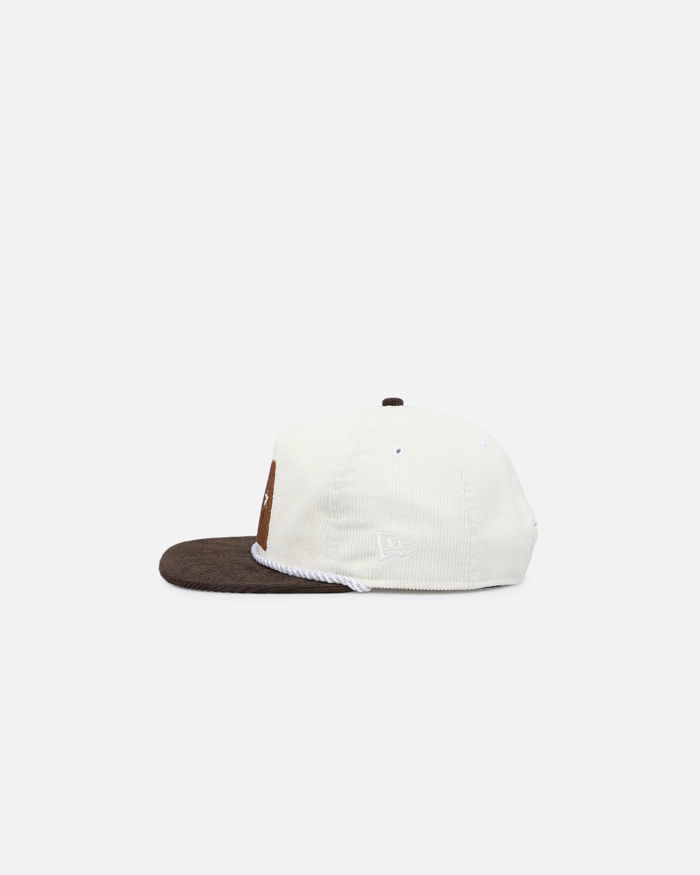 New Era Houston Astros '2-Tone Corduroy' Golfer Snapback Chrome/Walnut