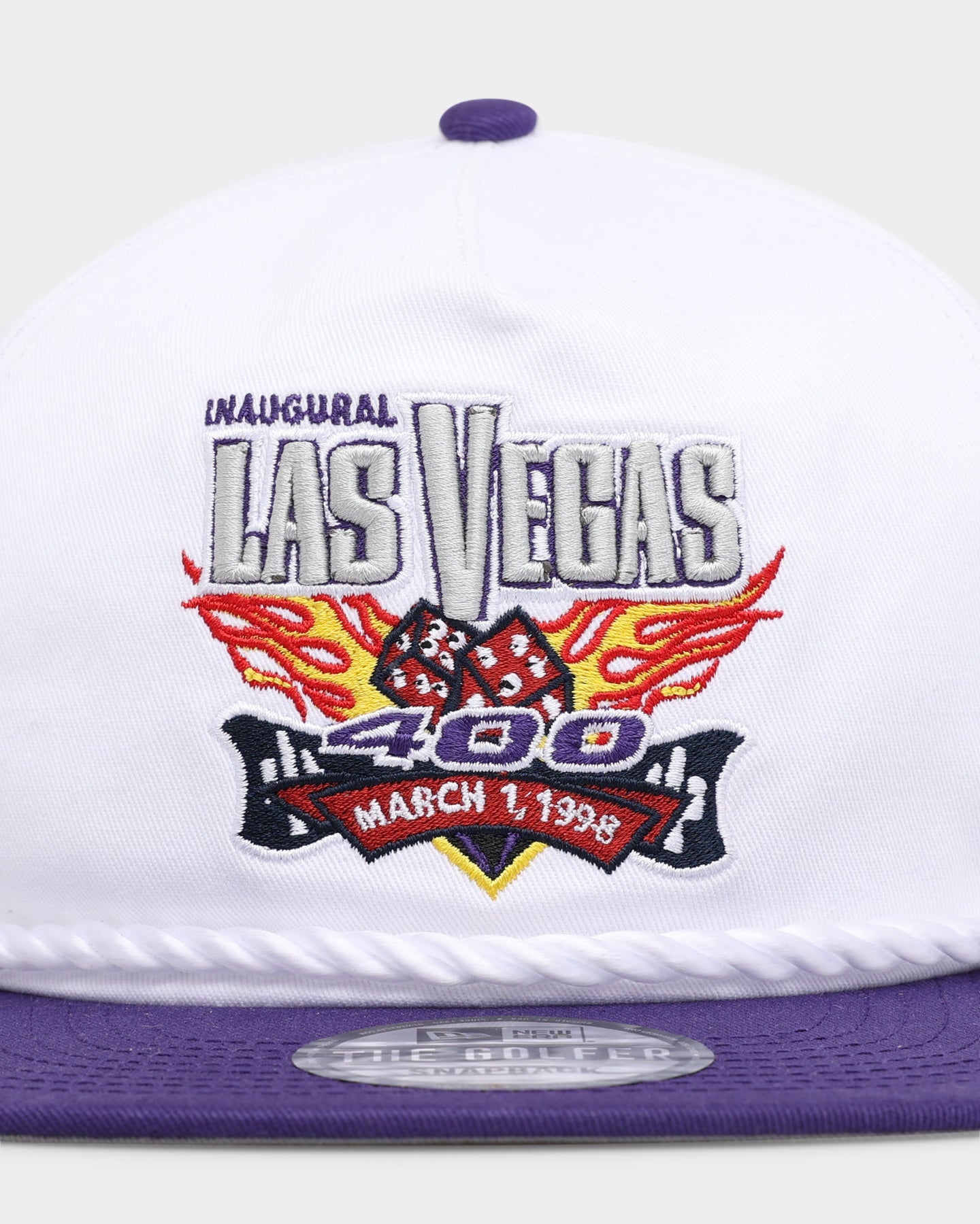 New Era Las Vegas Motor Inauguration Golfer Snapback Black/Red