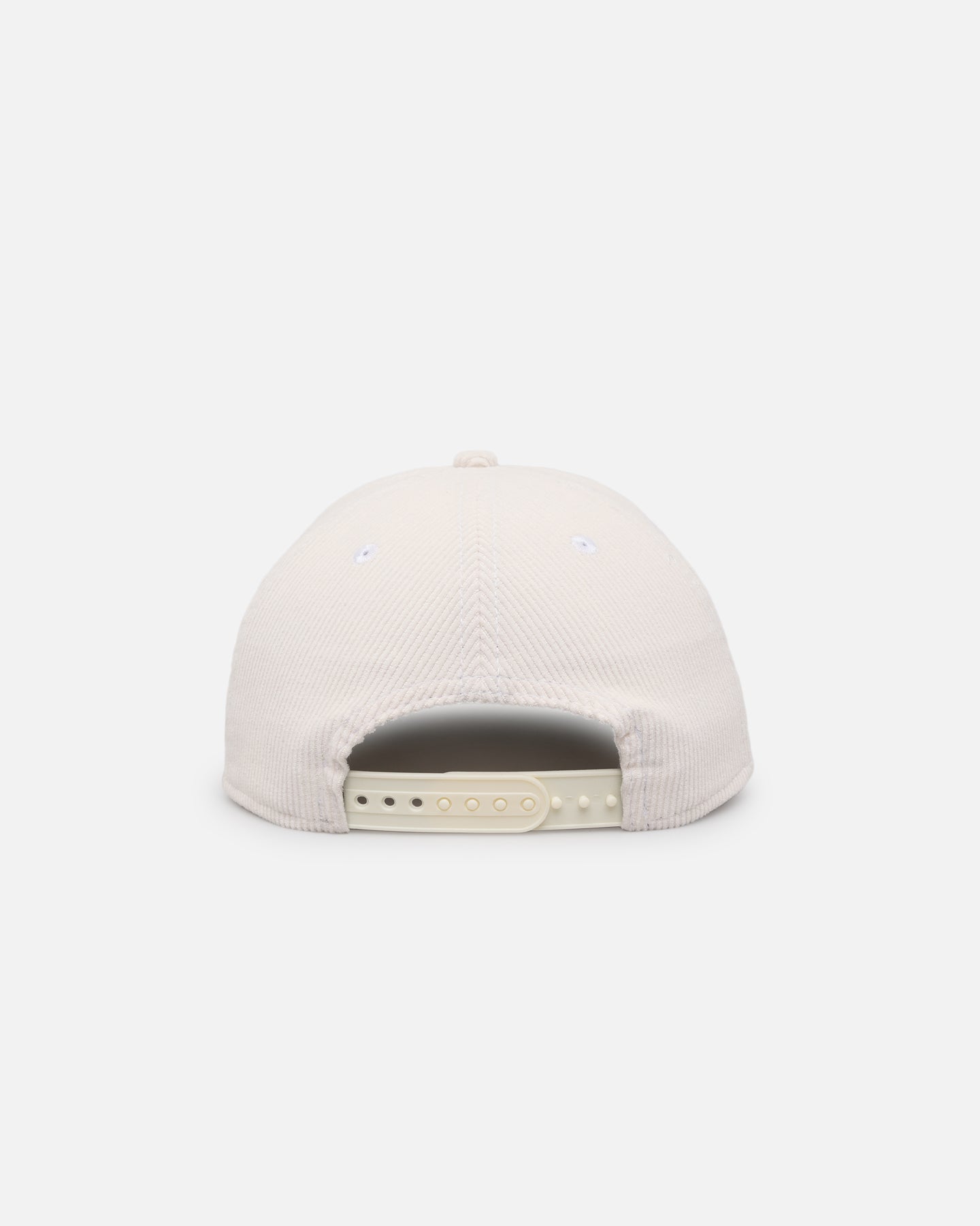 New Era Las Vegas Raiders 'Currency Corduroy' Golfer Pre-Curved Snapback Chrome White