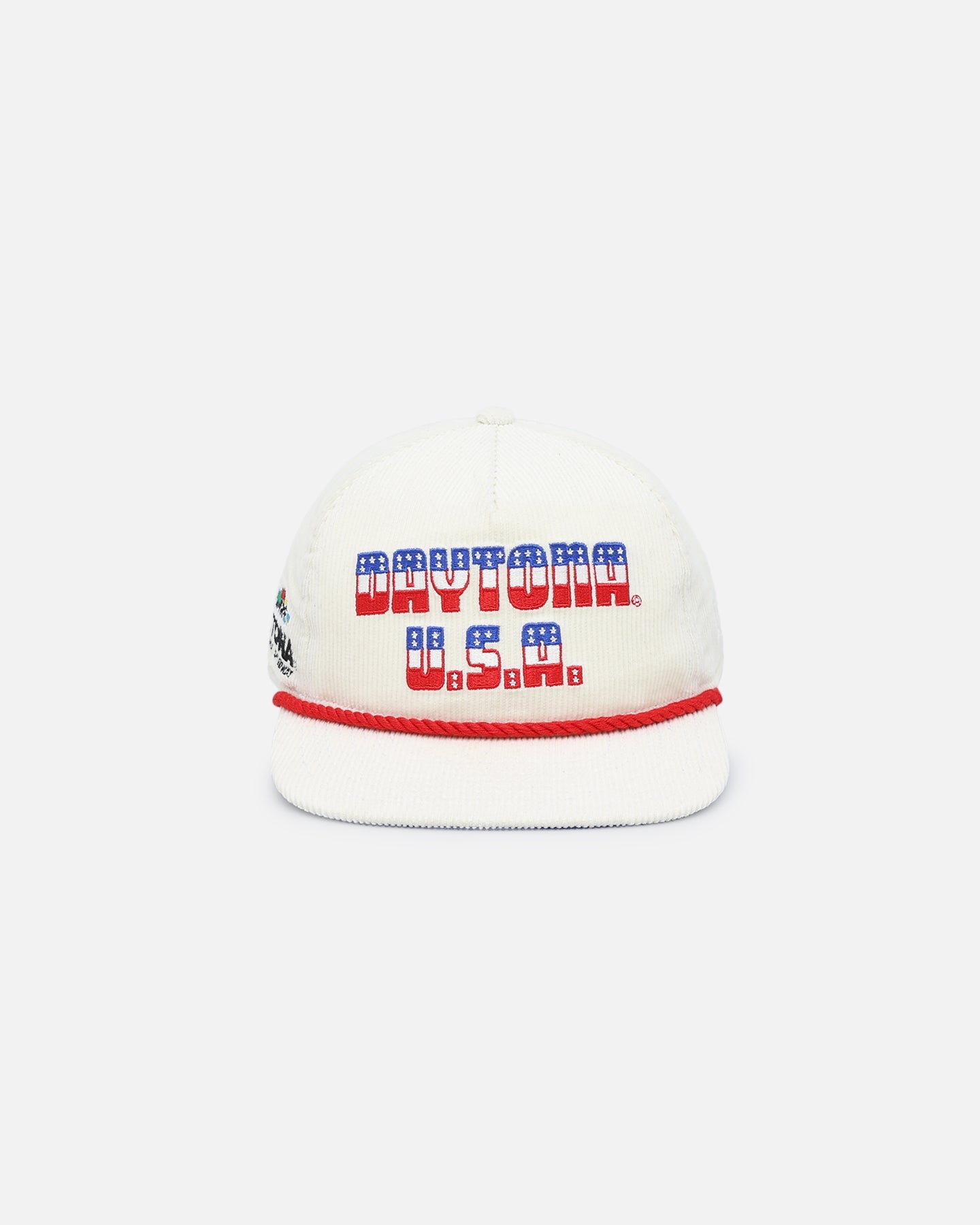 New Era Daytona USA 'Nascar Sponsor Golfer Collection' Corduroy Golfer Snapback Chrome