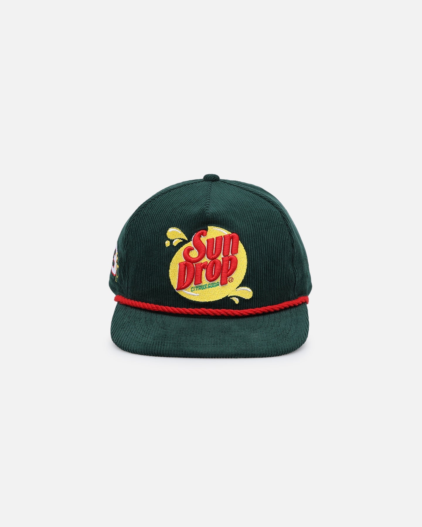 New Era Sun Drop 'Nascar Sponsor Golfer Collection' Corduroy Golfer Snapback Dark Green