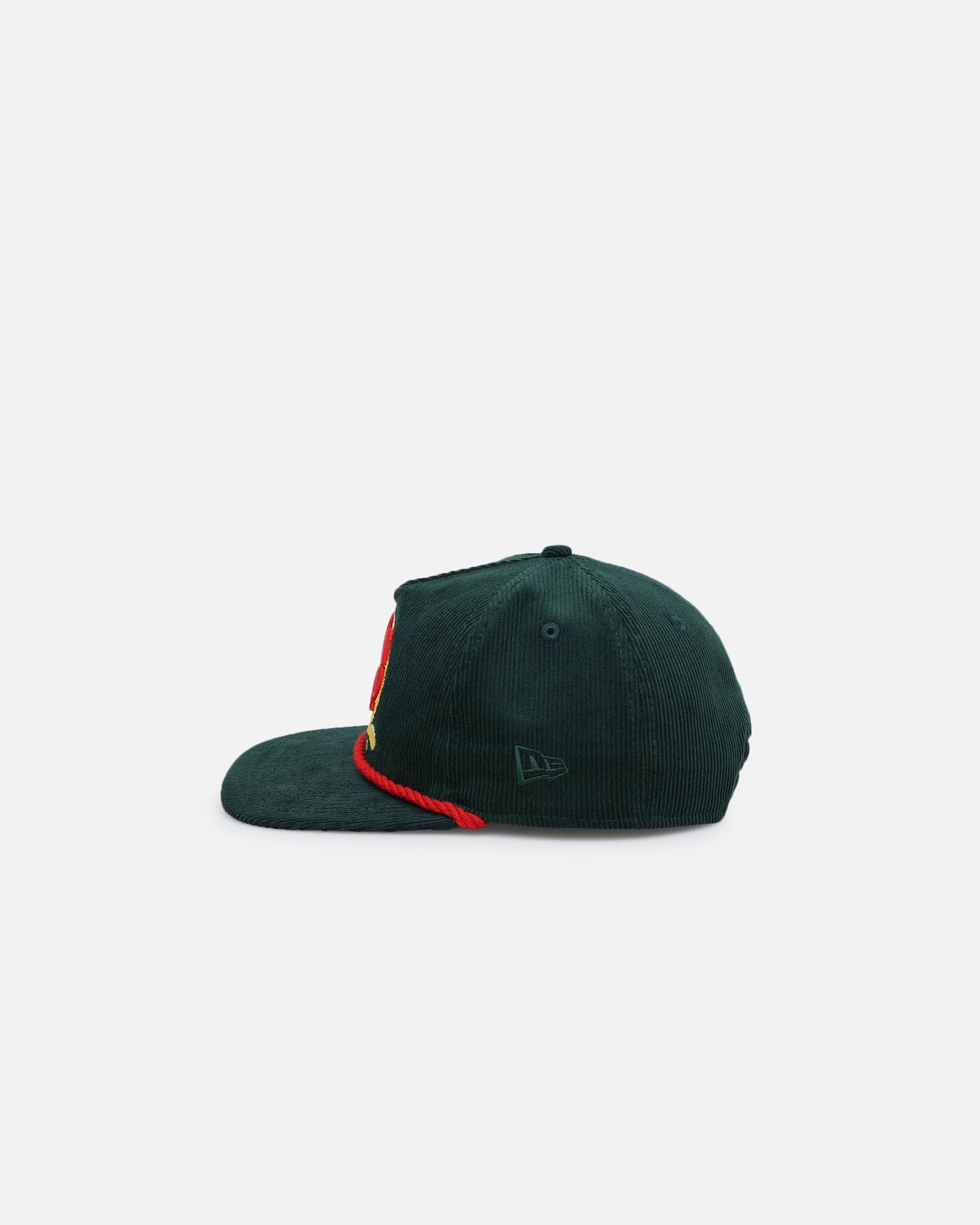 New Era Sun Drop 'Nascar Sponsor Golfer Collection' Corduroy Golfer Snapback Dark Green