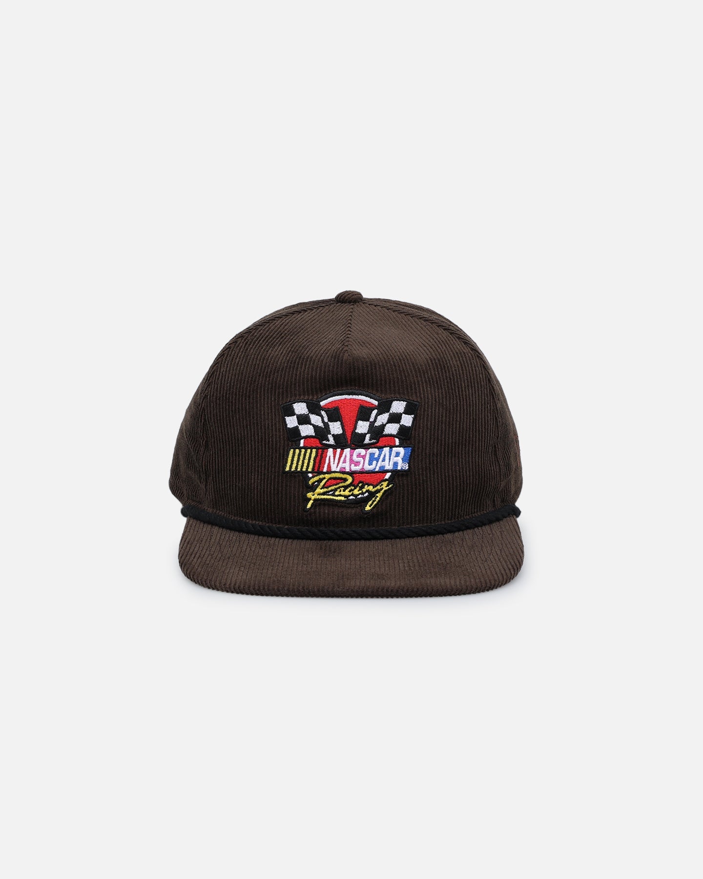 New Era Nascar Racing 'Nascar Sponsor Golfer Collection' Corduroy Golfer Snapback Brown