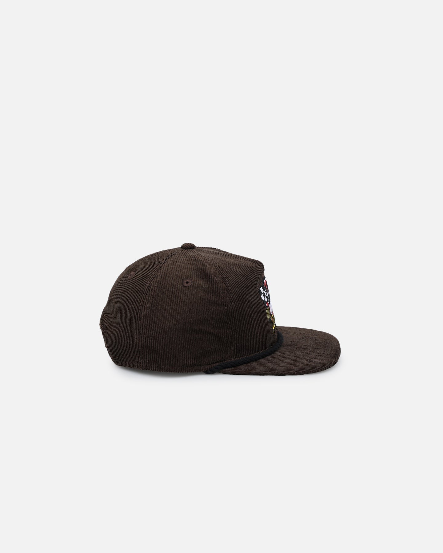 New Era Nascar Racing 'Nascar Sponsor Golfer Collection' Corduroy Golfer Snapback Brown