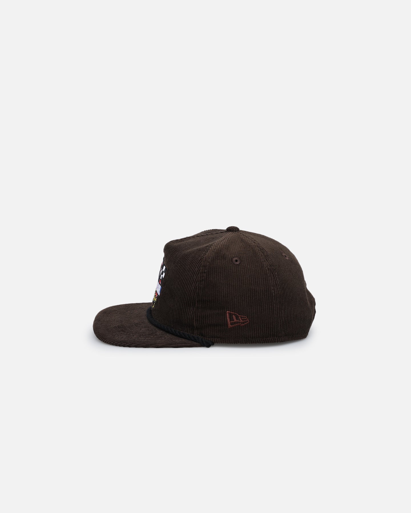 New Era Nascar Racing 'Nascar Sponsor Golfer Collection' Corduroy Golfer Snapback Brown