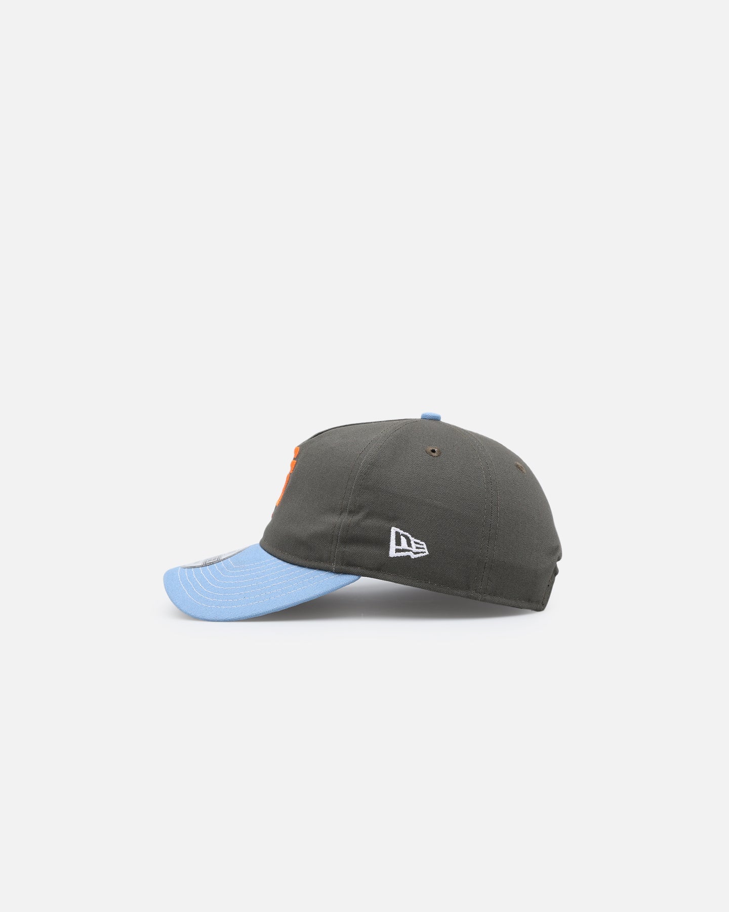 New Era San Francisco Giants 'Contrast Visor' Pre-Curved Golfer Snapback Moss/Sky