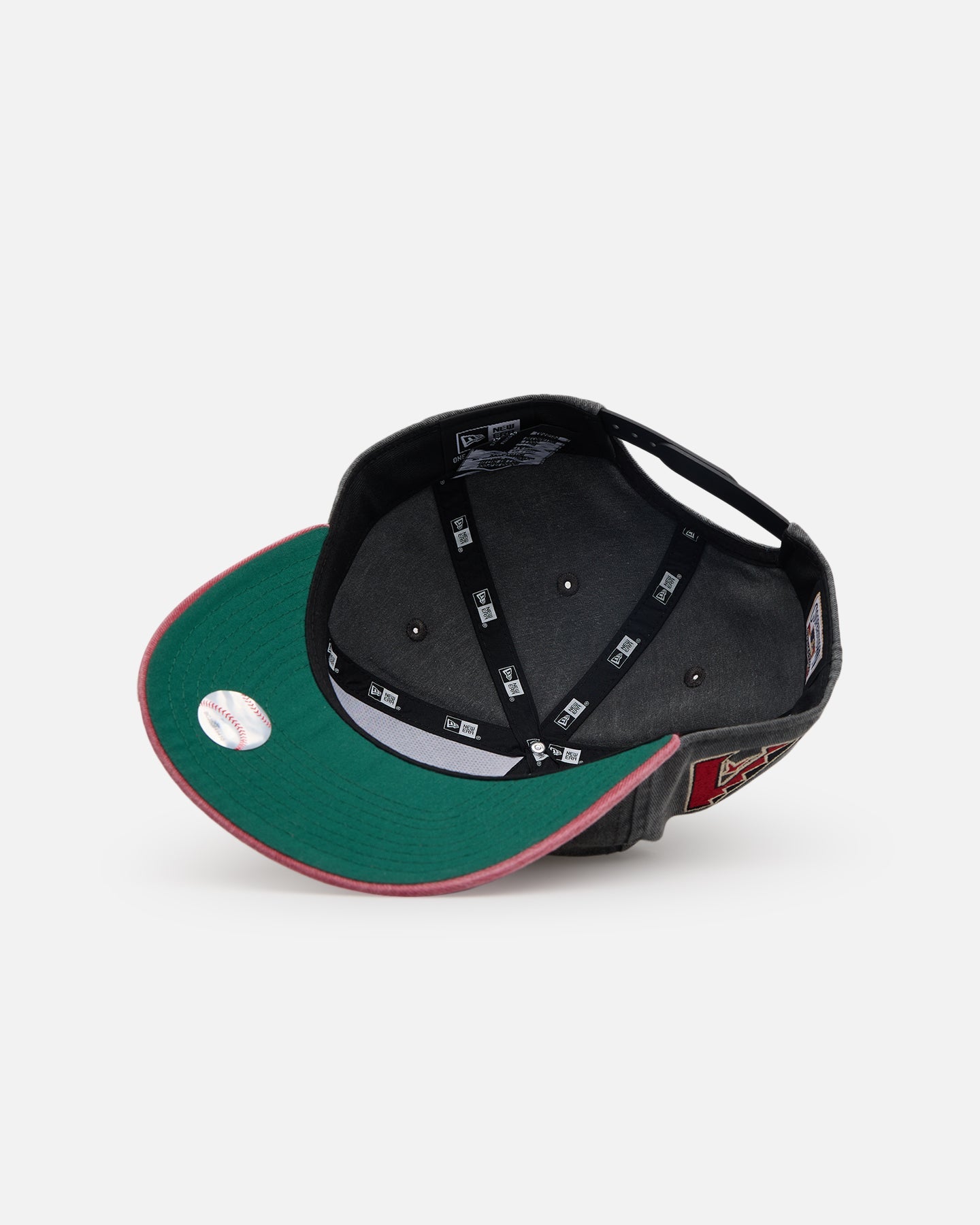 New Era Arizona Diamondbacks 'Summer Injection' Pigment Dye Golfer Snapback Black