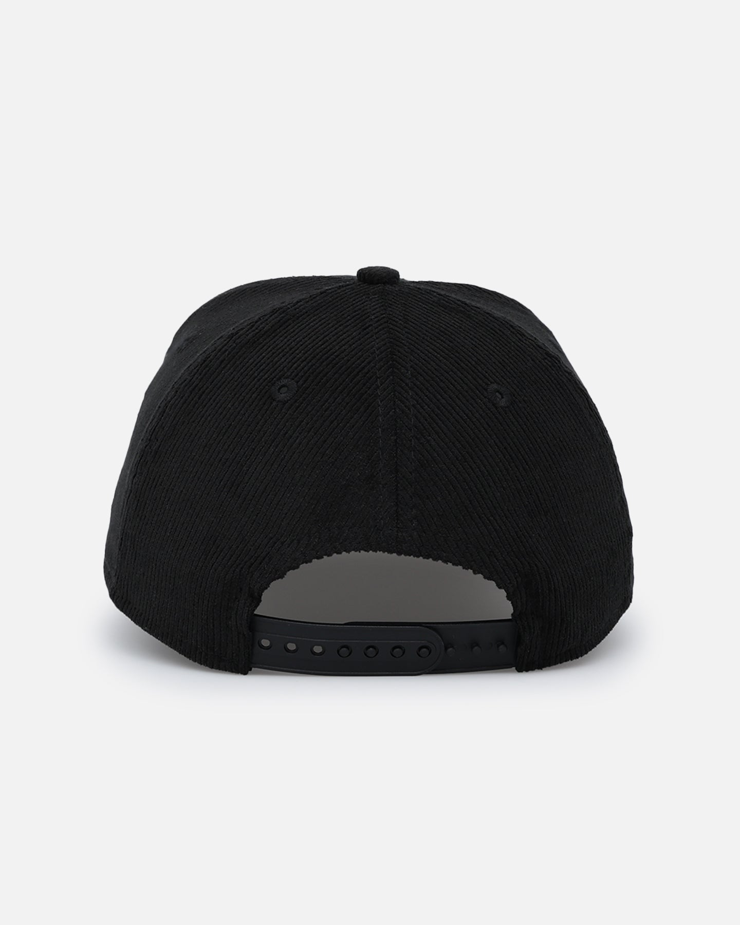 New Era San Francisco Giants 'Corduroy Suede' Pre-Curved Golfer Snapback Washed Black