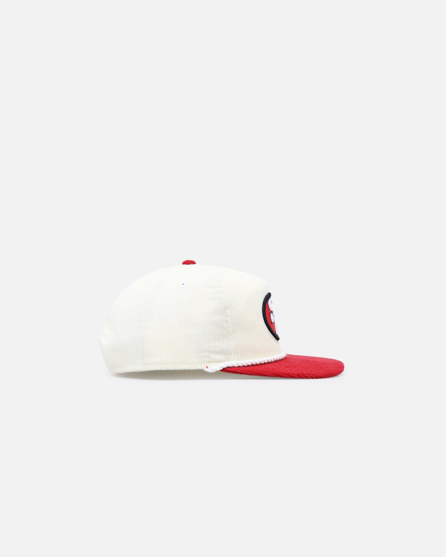 New Era San Francisco 49ers 'Throwback Corduroy' Golfer Snapback Chrome