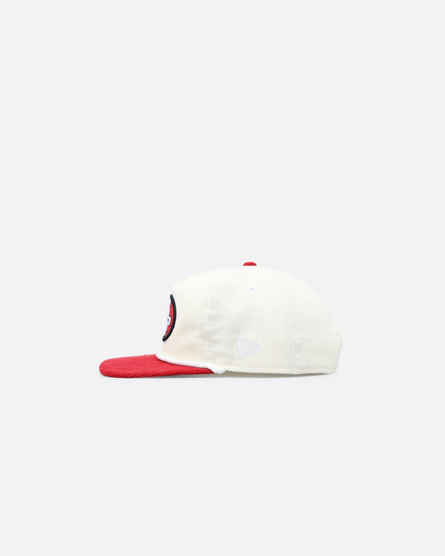 New Era San Francisco 49ers 'Throwback Corduroy' Golfer Snapback Chrome