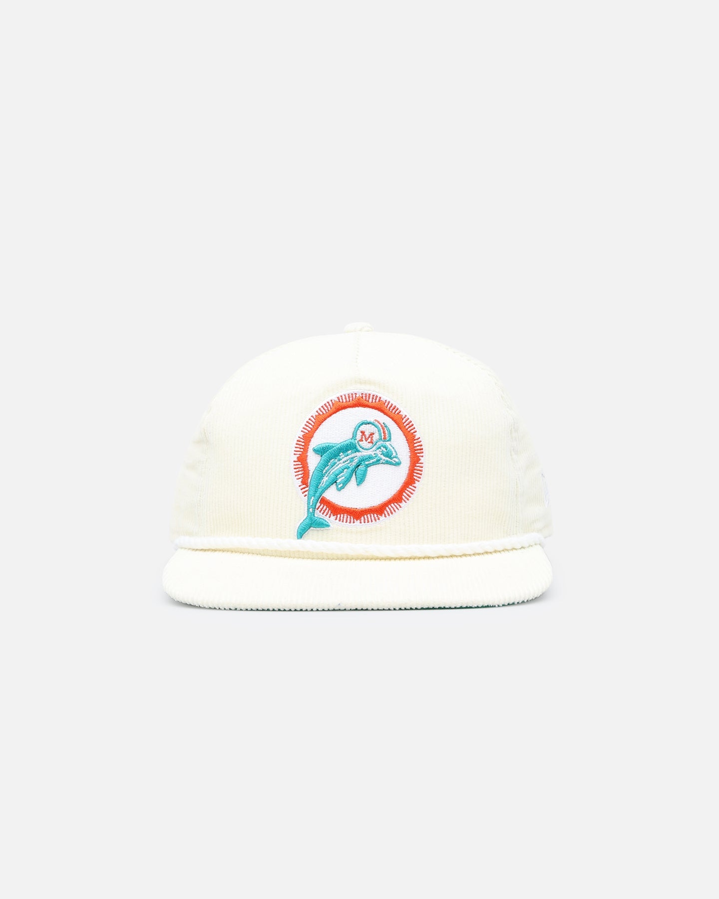 New Era Miami Dolphins 'Throwback Corduroy' Golfer Snapback Chrome