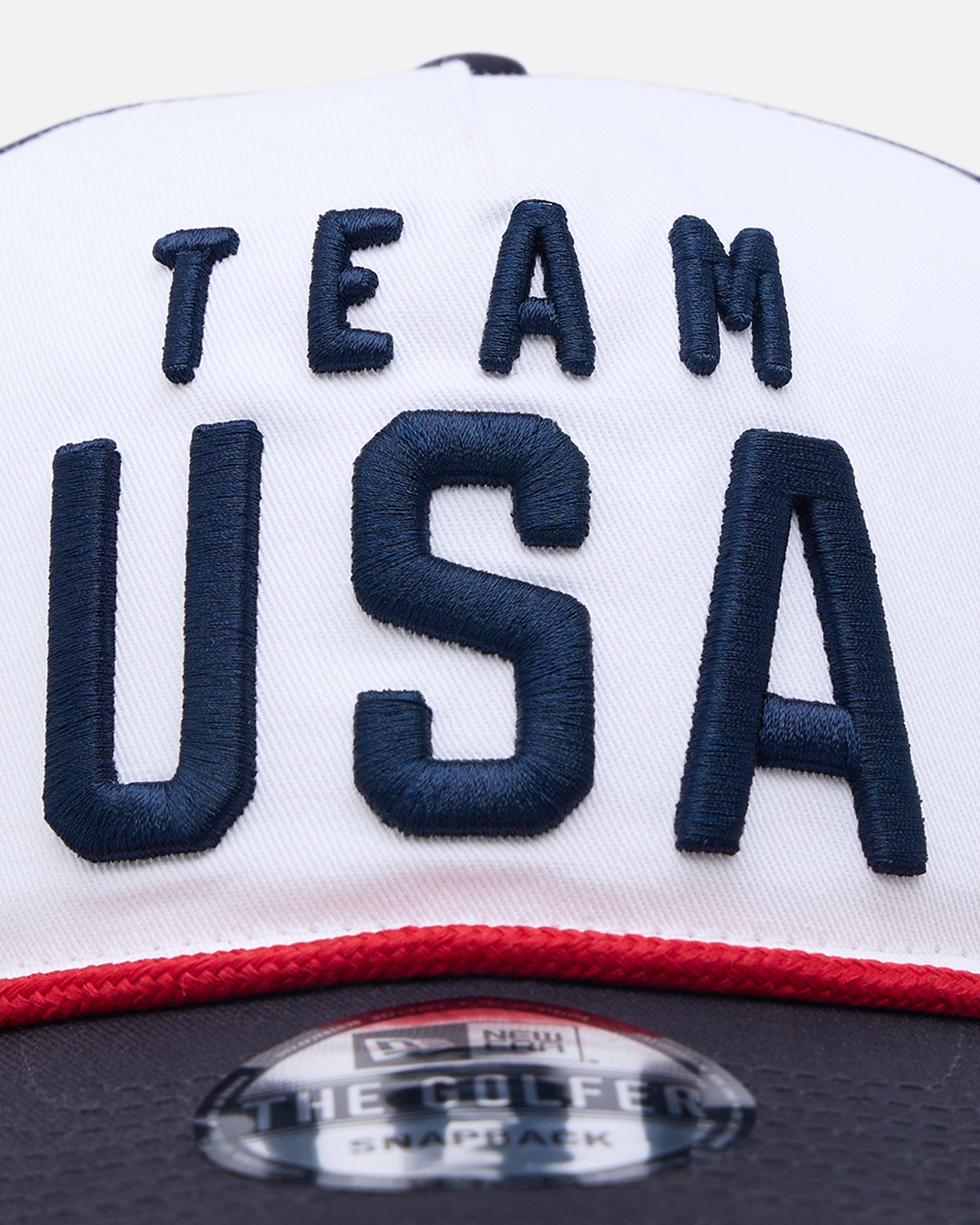 New Era Team USA Golfer Snapback White/Navy