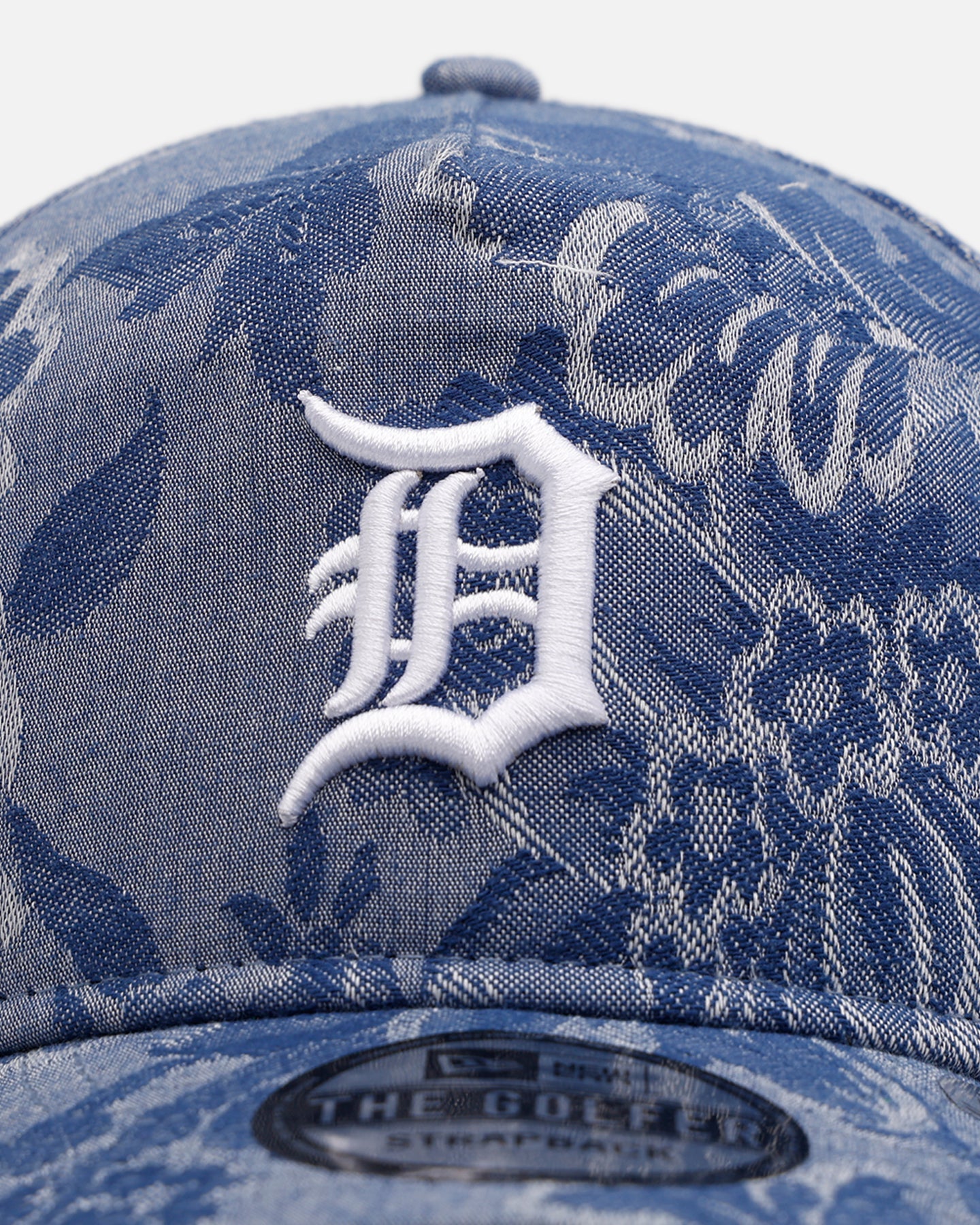 New Era Detroit Tigers 'Three Looms' Golfer Strapback Denim
