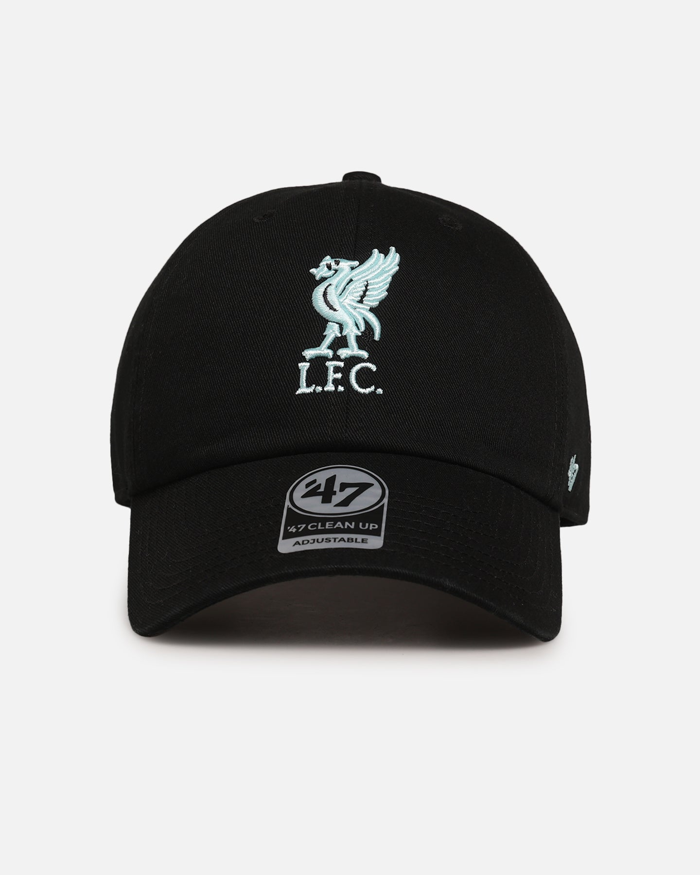 47 Brand Liverpool Football Club 47 Clean Up Strapback Black/Turquoise