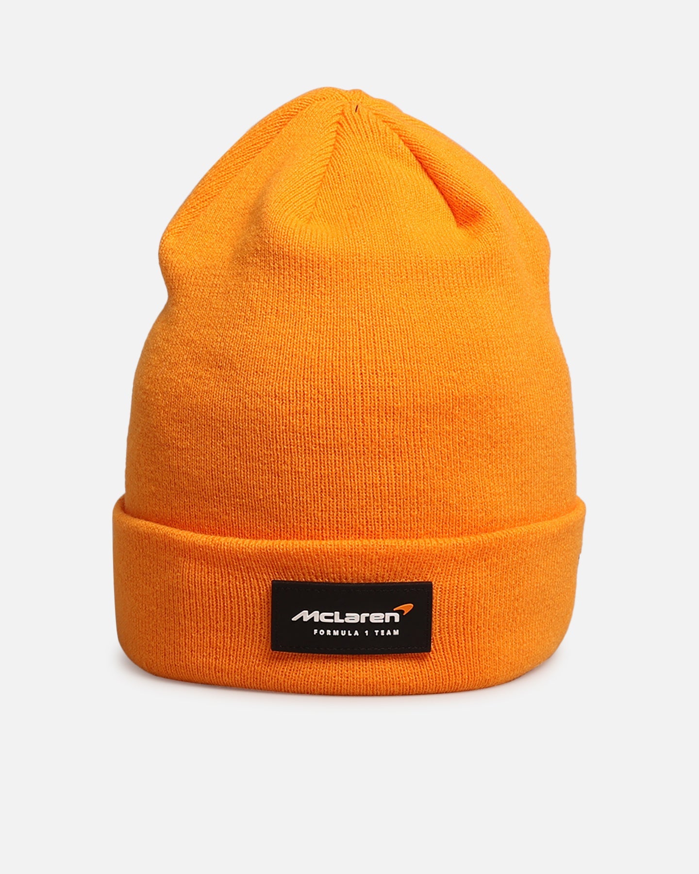 New Era X Mclaren Essential Cuff Knit Beanie Orange