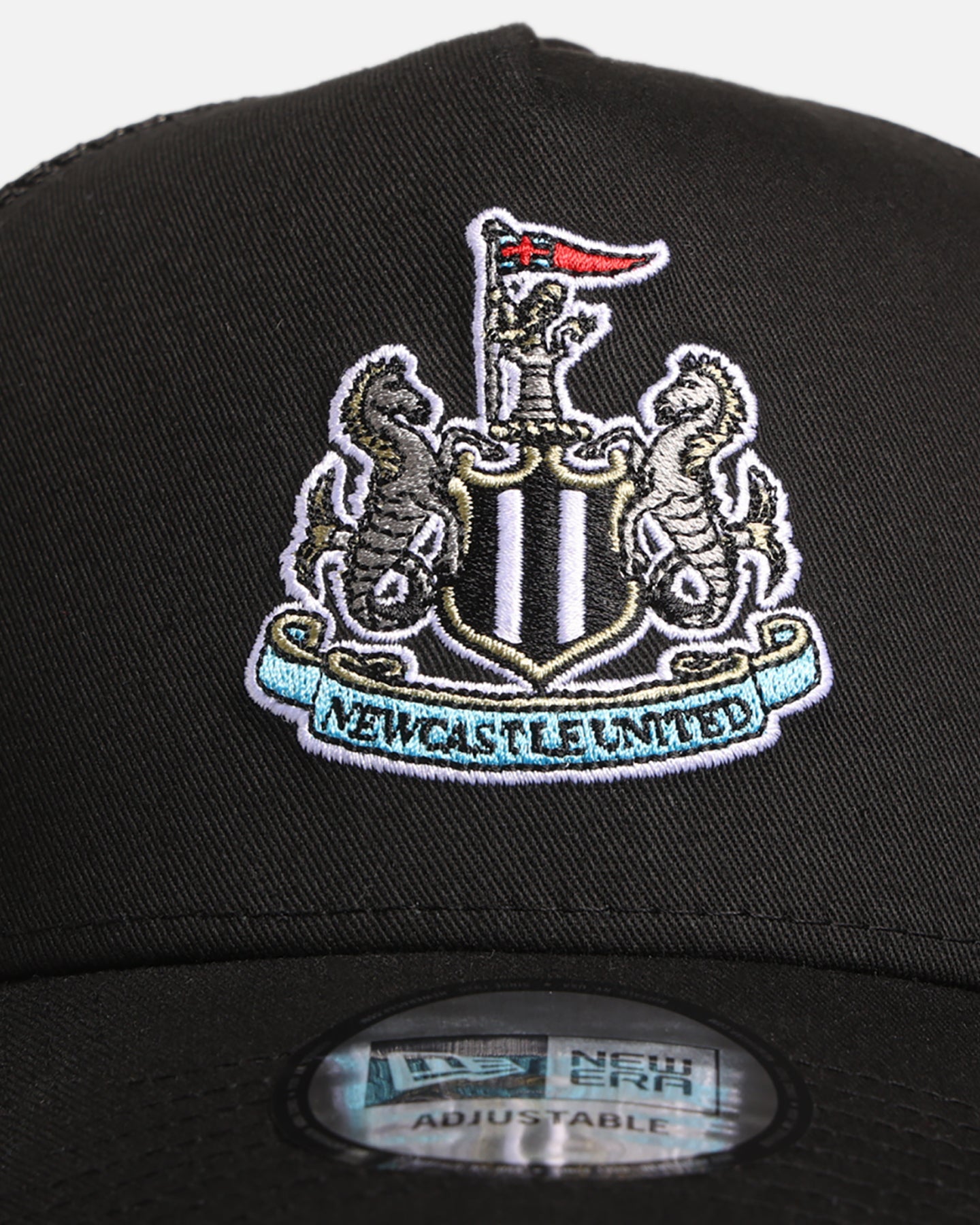 New Era Newcastle United F.C. 9FORTY A-Frame Trucker Snapback Black