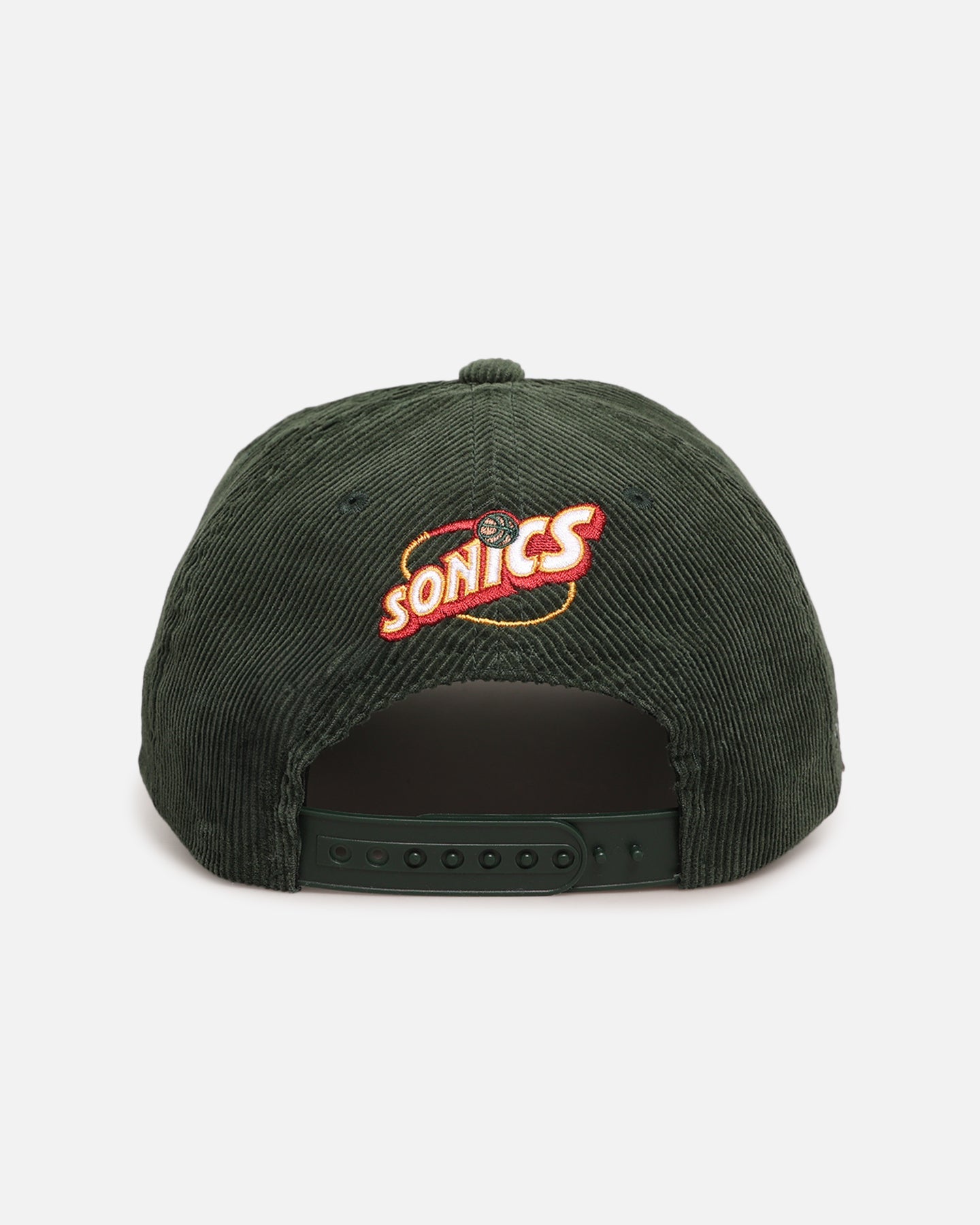Mitchell & Ness Seattle SuperSonics 'Retro' Deadstock Corduroy Snapback Green