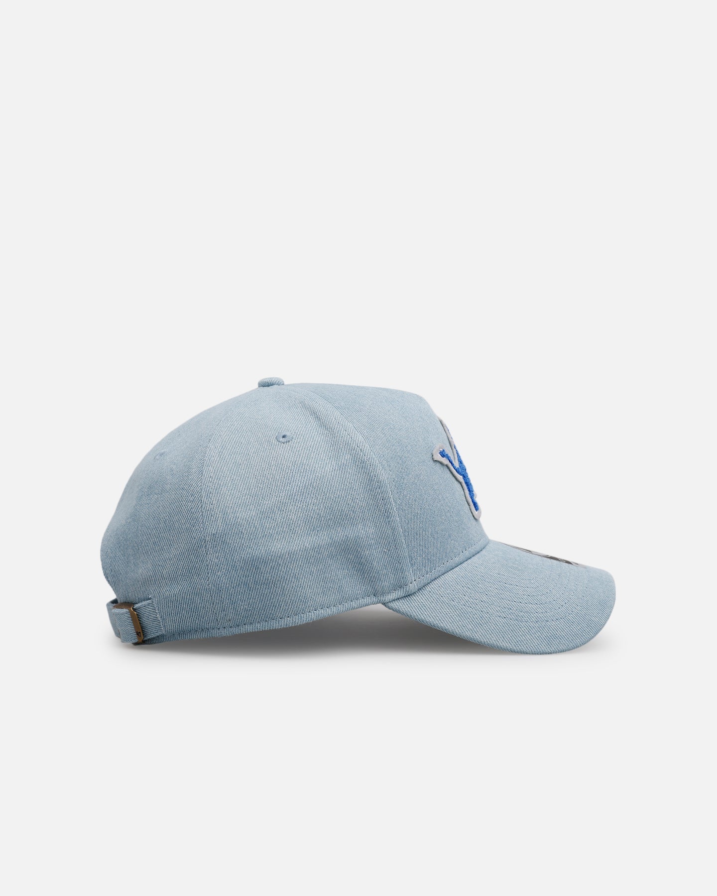 47 Brand Detroit Lions 'Denim Chenille' 47 Offside Strapback Denim