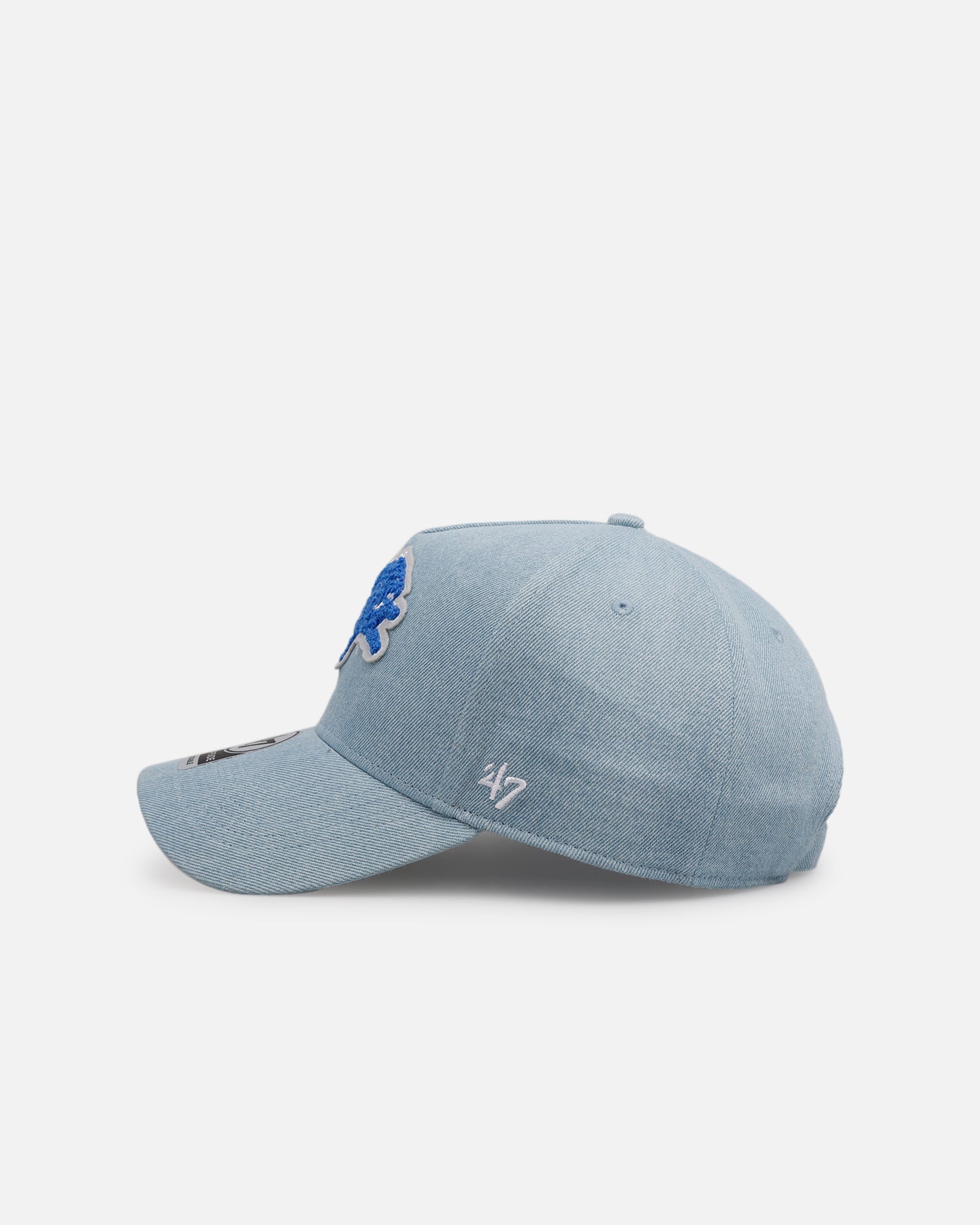 47 Brand Detroit Lions 'Denim Chenille' 47 Offside Strapback Denim