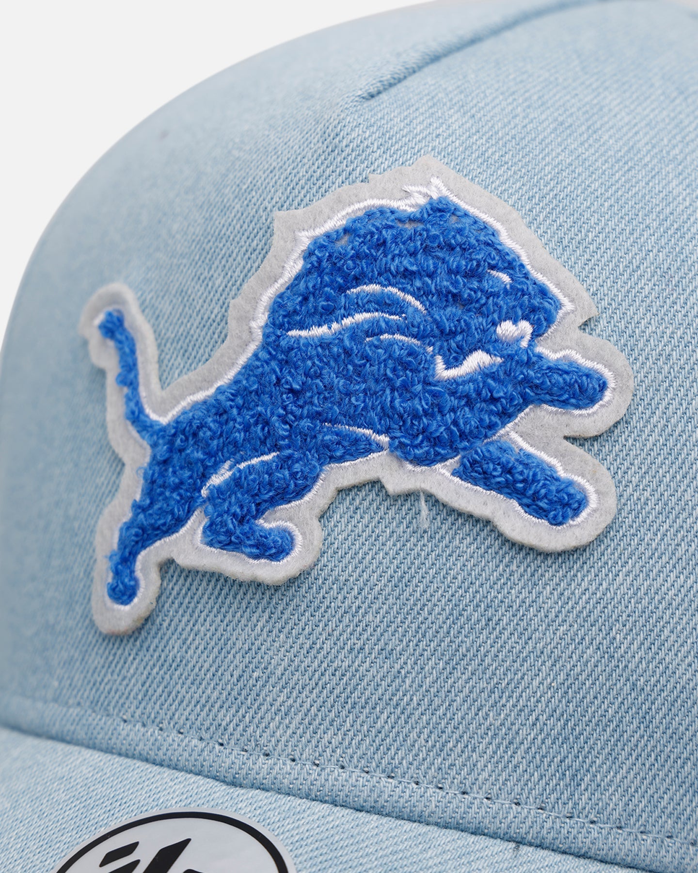 47 Brand Detroit Lions 'Denim Chenille' 47 Offside Strapback Denim
