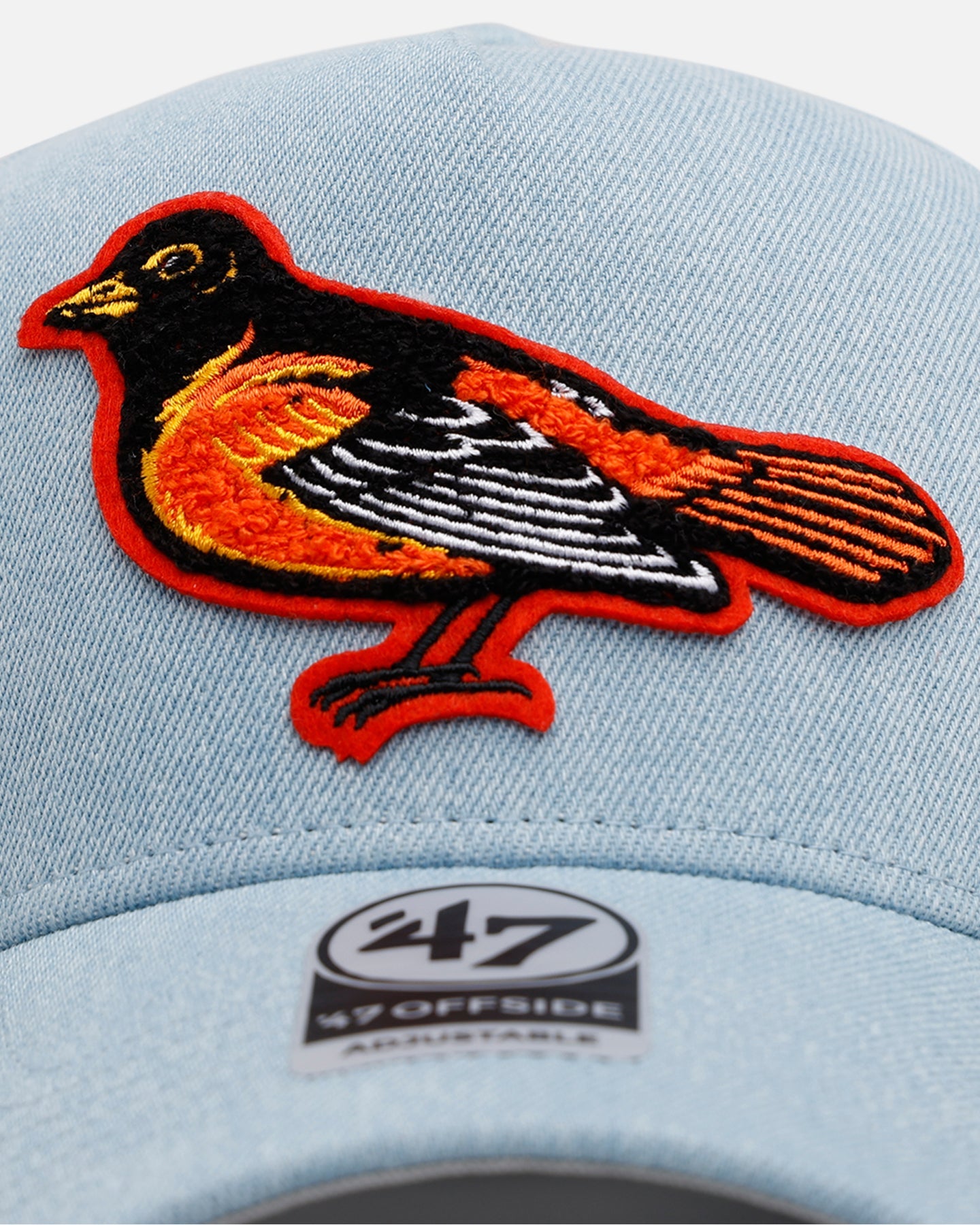 47 Brand Baltimore Orioles 'Denim Chenille' 47 Offside Snapback Denim