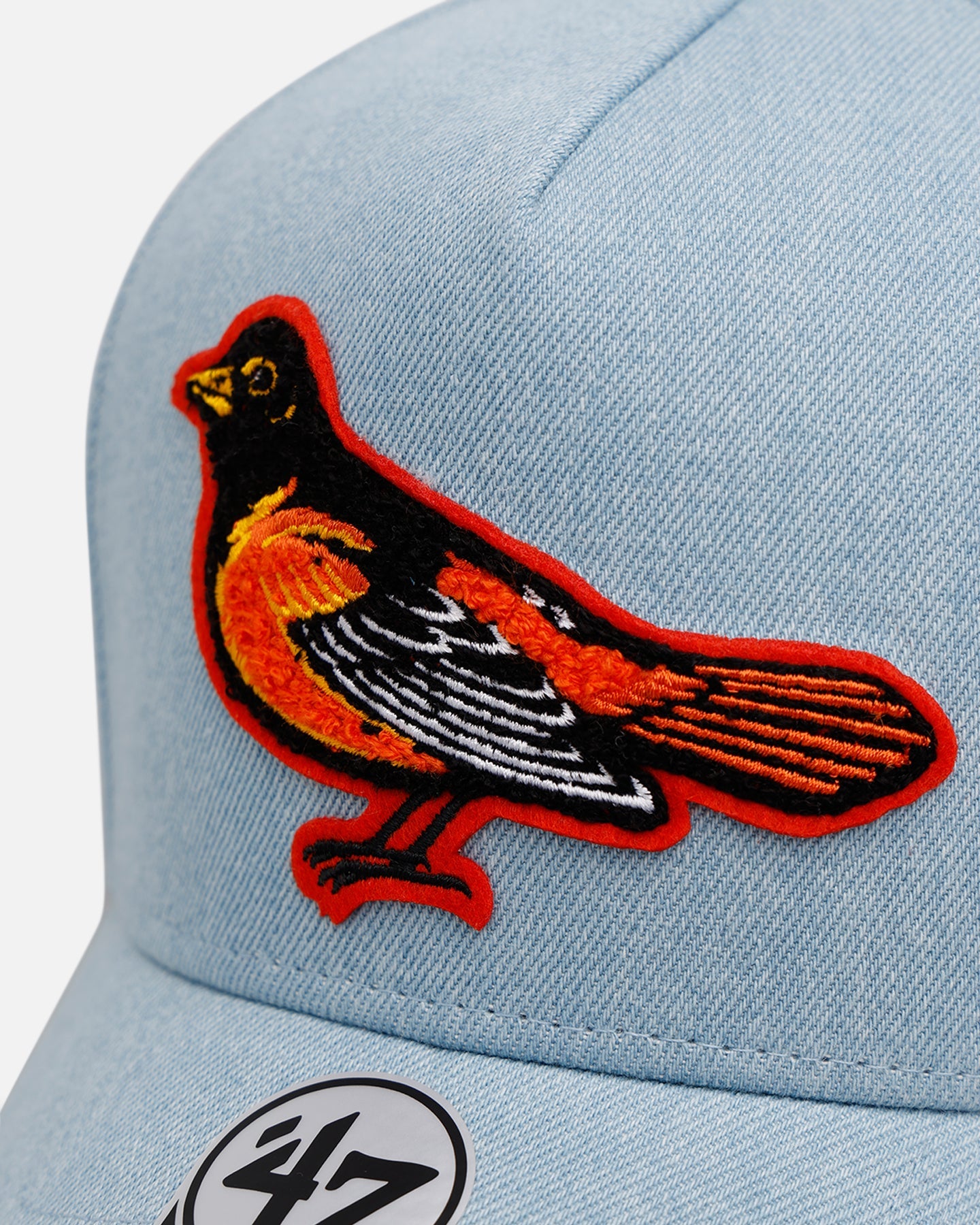 47 Brand Baltimore Orioles 'Denim Chenille' 47 Offside Snapback Denim